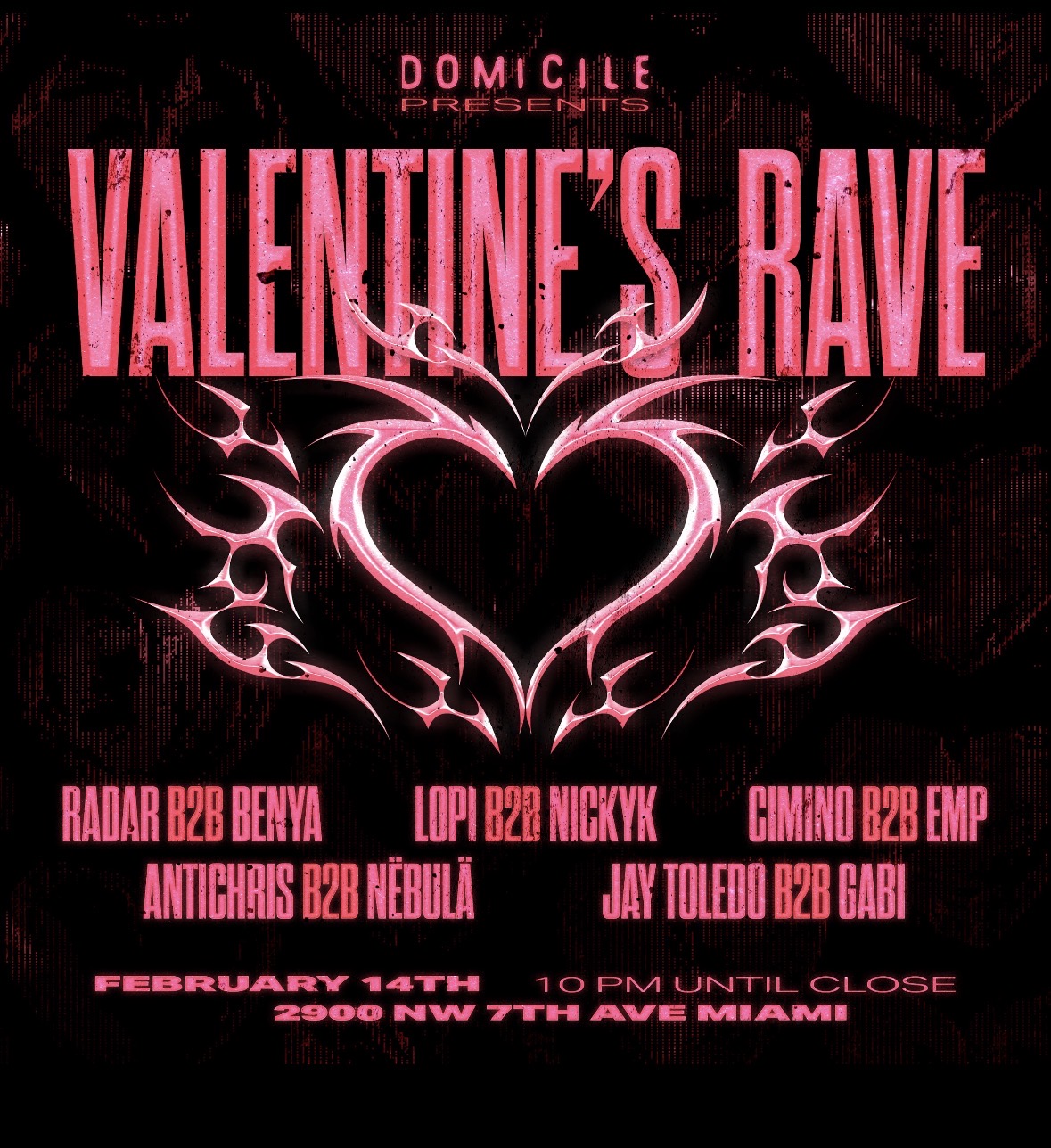VALENTINE'S RAVE