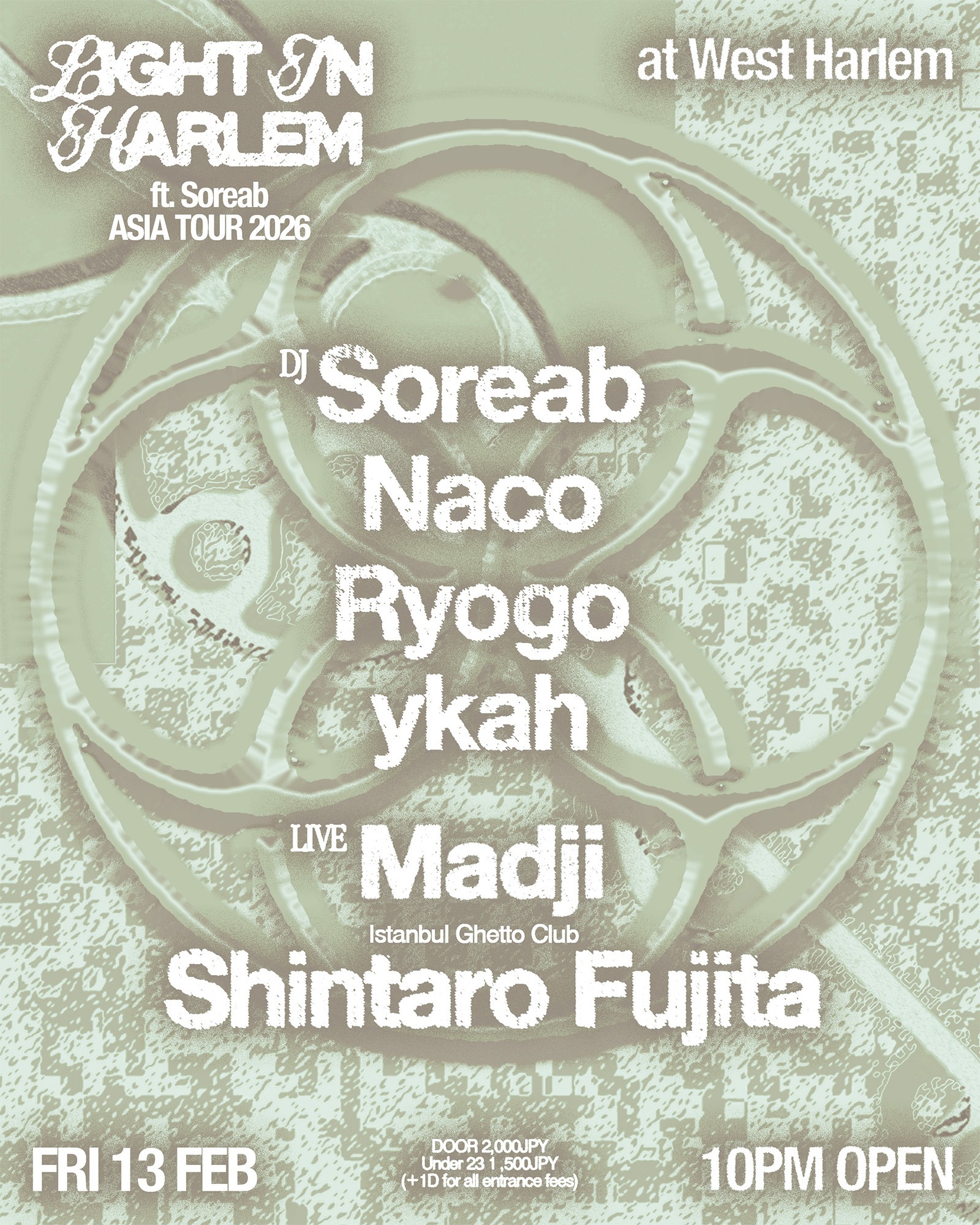 Light In Harlem ft.Soreab ASIA TOUR 2026 bei West Harlem, Kyoto