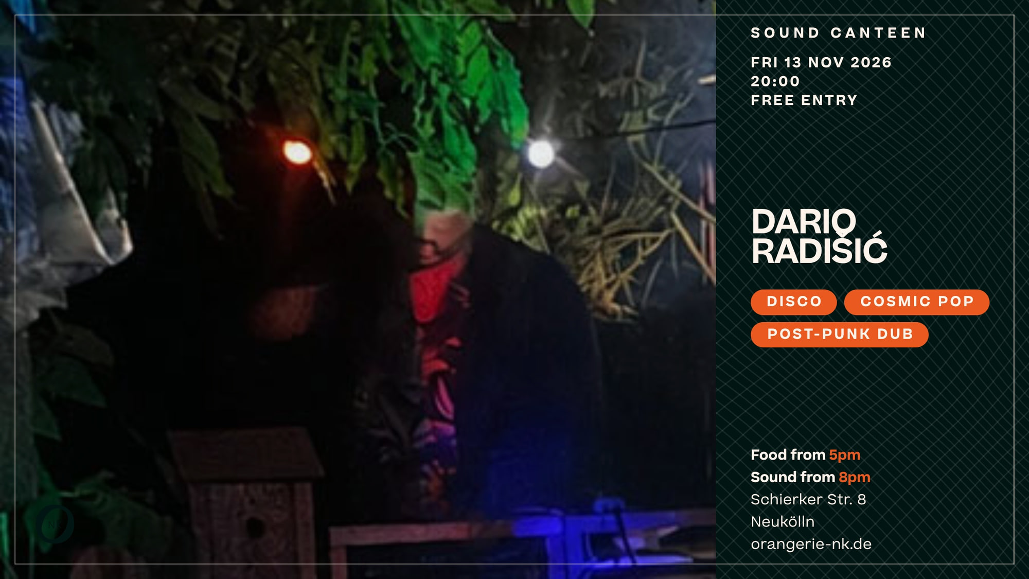 Sound Canteen with Dario Radišić