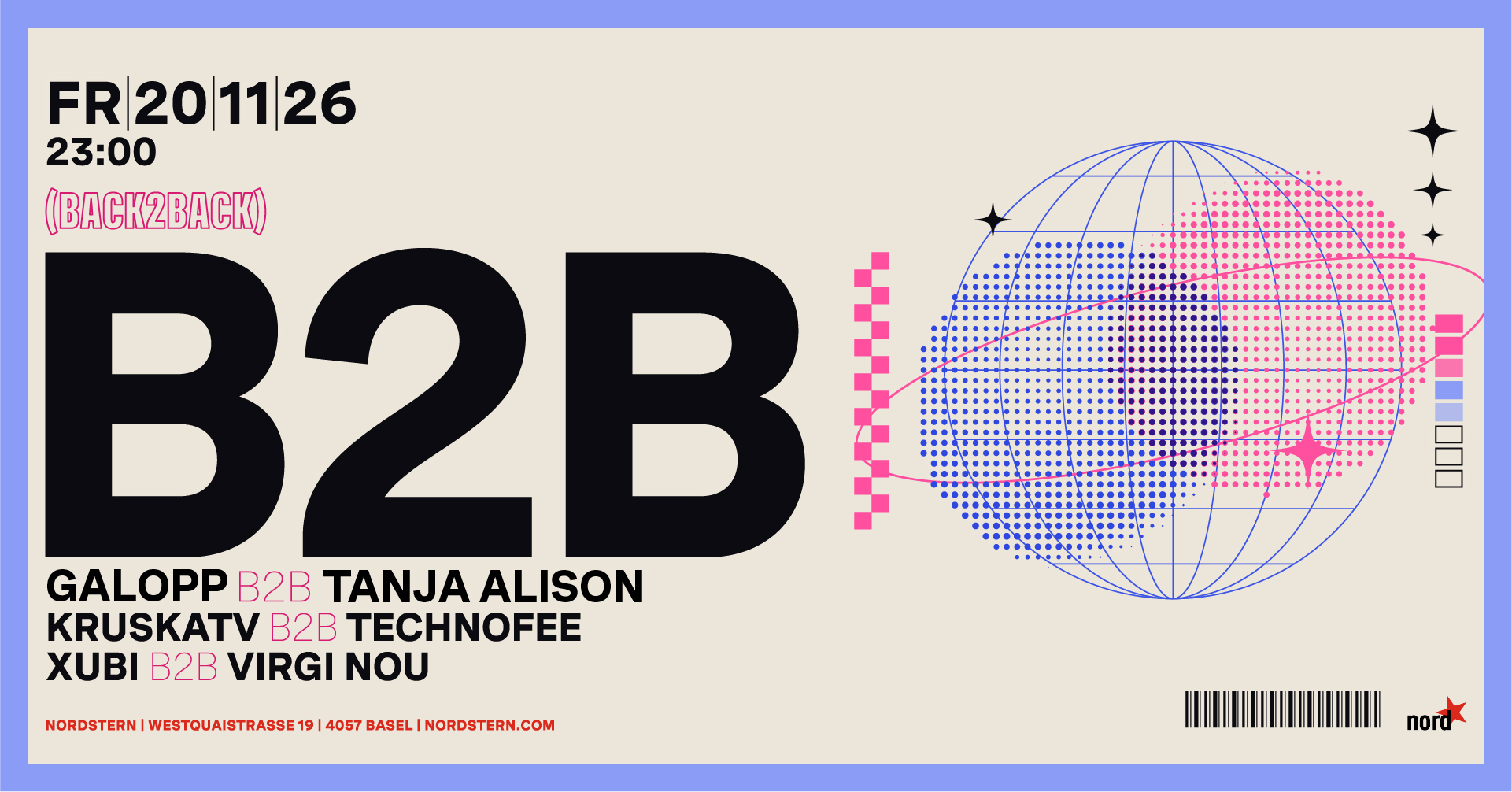 B2B (Back2Back) flyer B2B (Back2Back) flyer