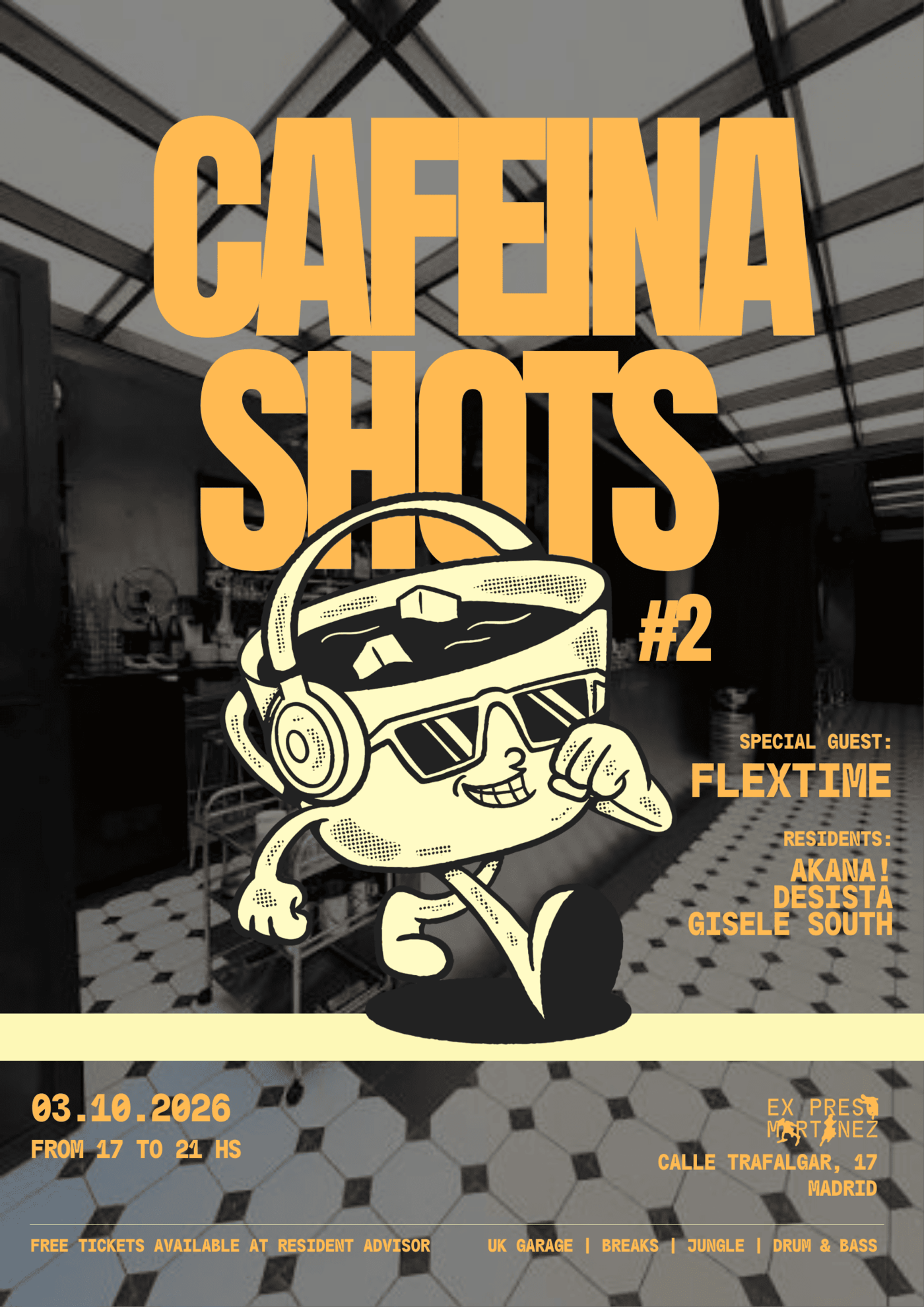 CAFEINA SHOTS - Coffee party