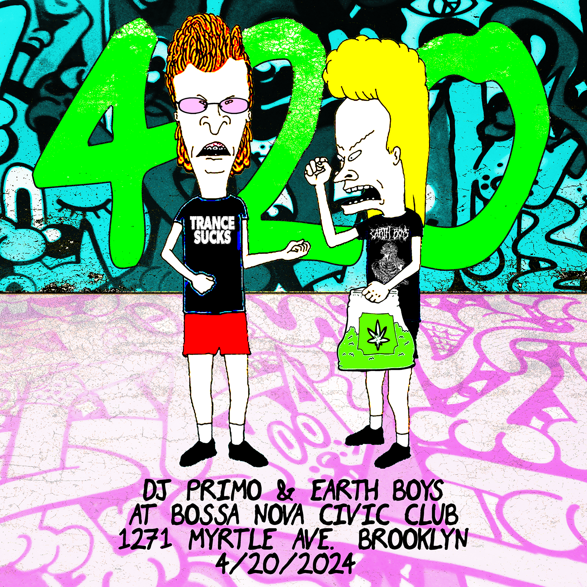 420: Earth Boys and Primo at Bossa Nova Civic Club, New York City