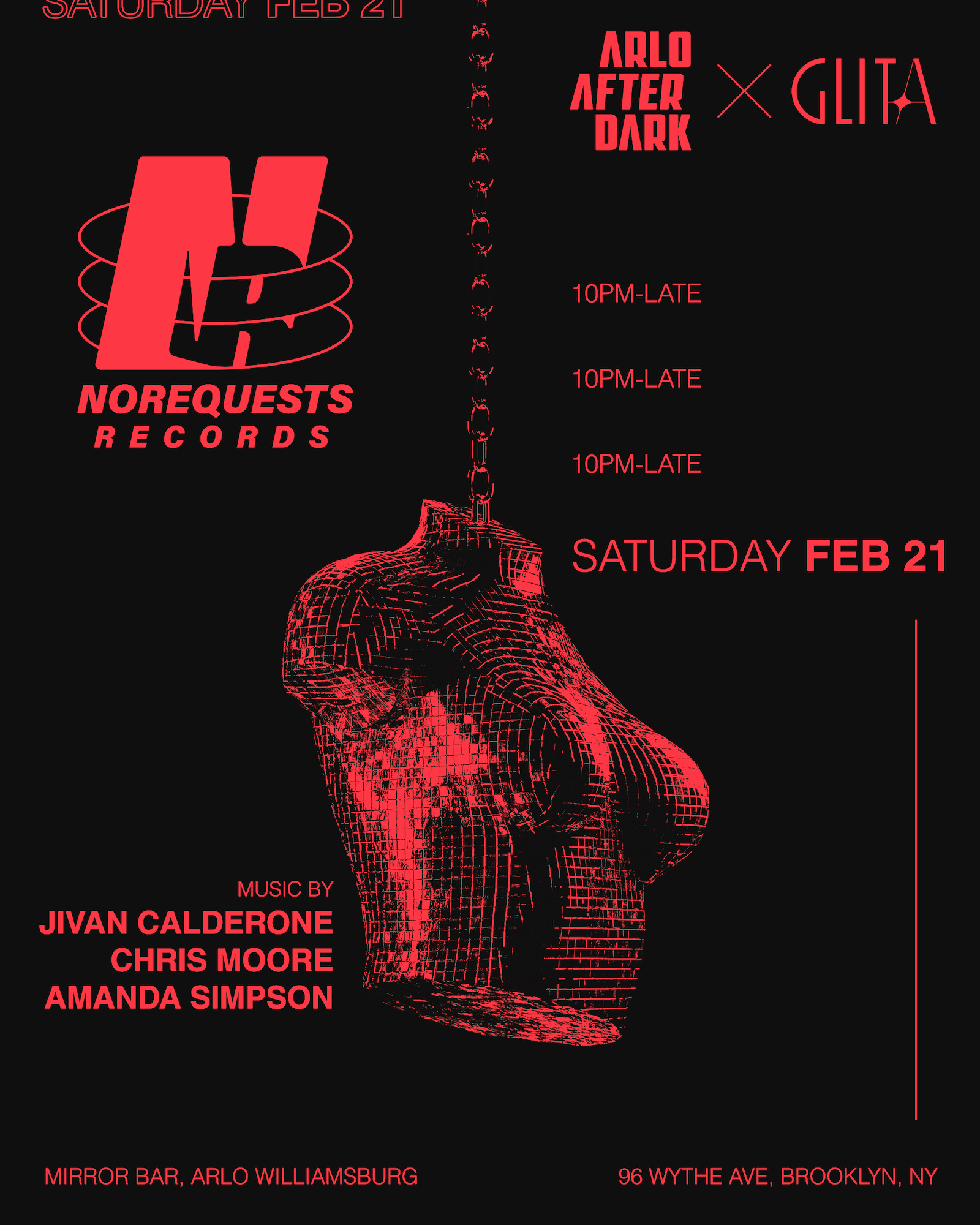 NO REQUESTS RECORDS X ARLO