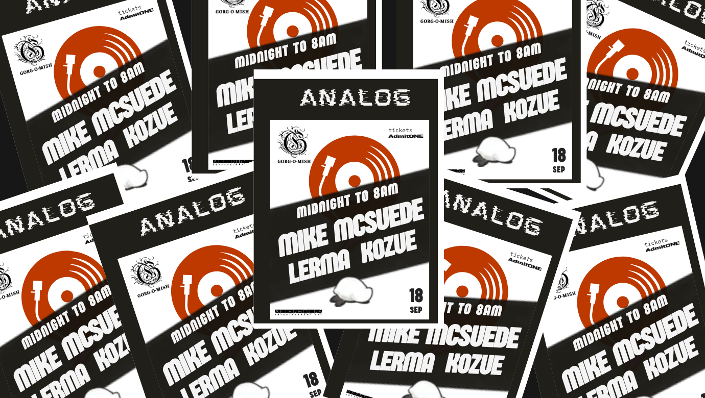 ANALOG // Mike McSuede, Lerma & Kozue // Vinyl Set
