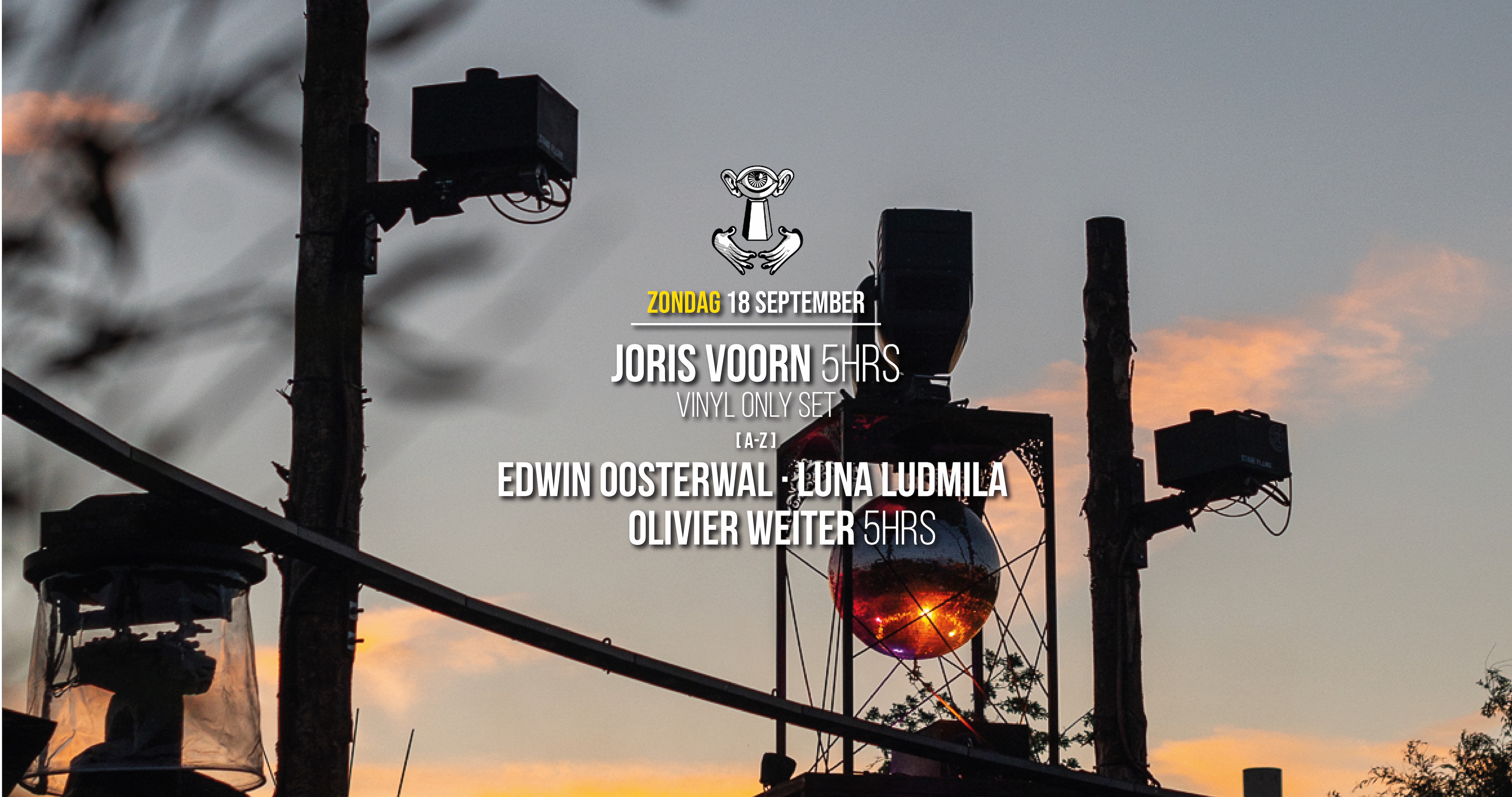 Edwin Oosterwal event flyer