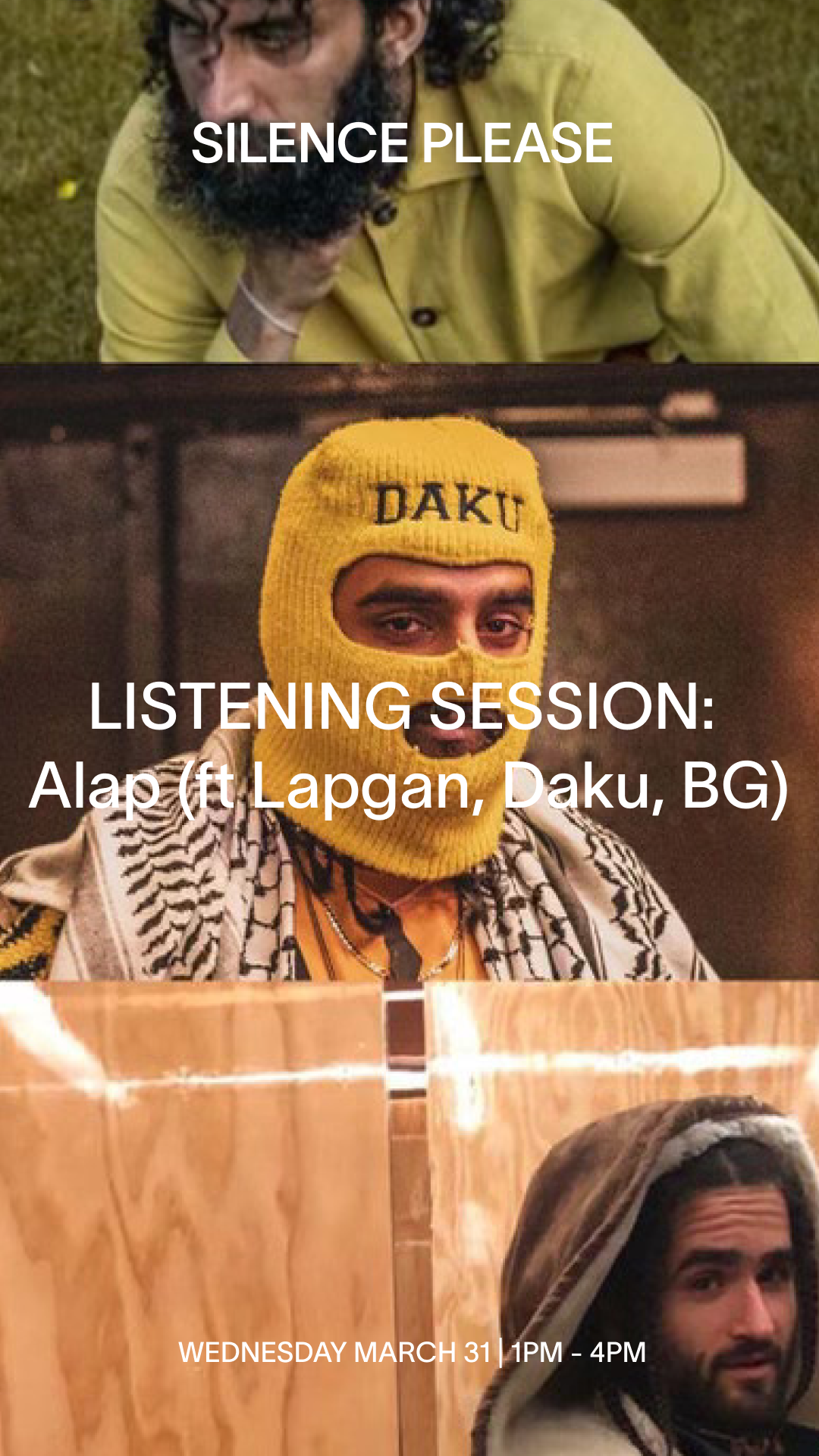 LISTENING SESSION: Alap (ft Lapgan, Daku, BG)