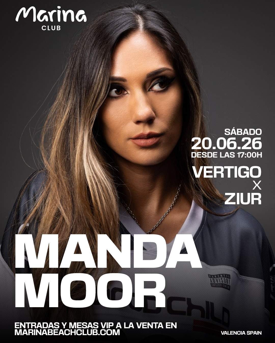SAT 20 JUN | ZIUR x Vértigo pres. Manda Moor