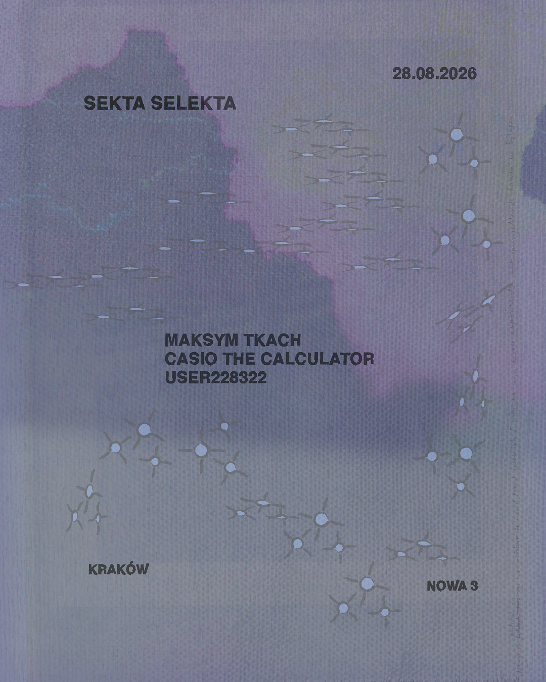 Sekta Selekta: Maksym Tkach, Casio the Calculator, user228322 — Sekta Selekta, Kraków
