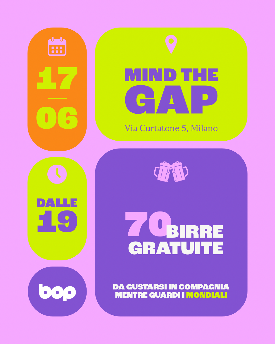 Bop al Mind the gap
