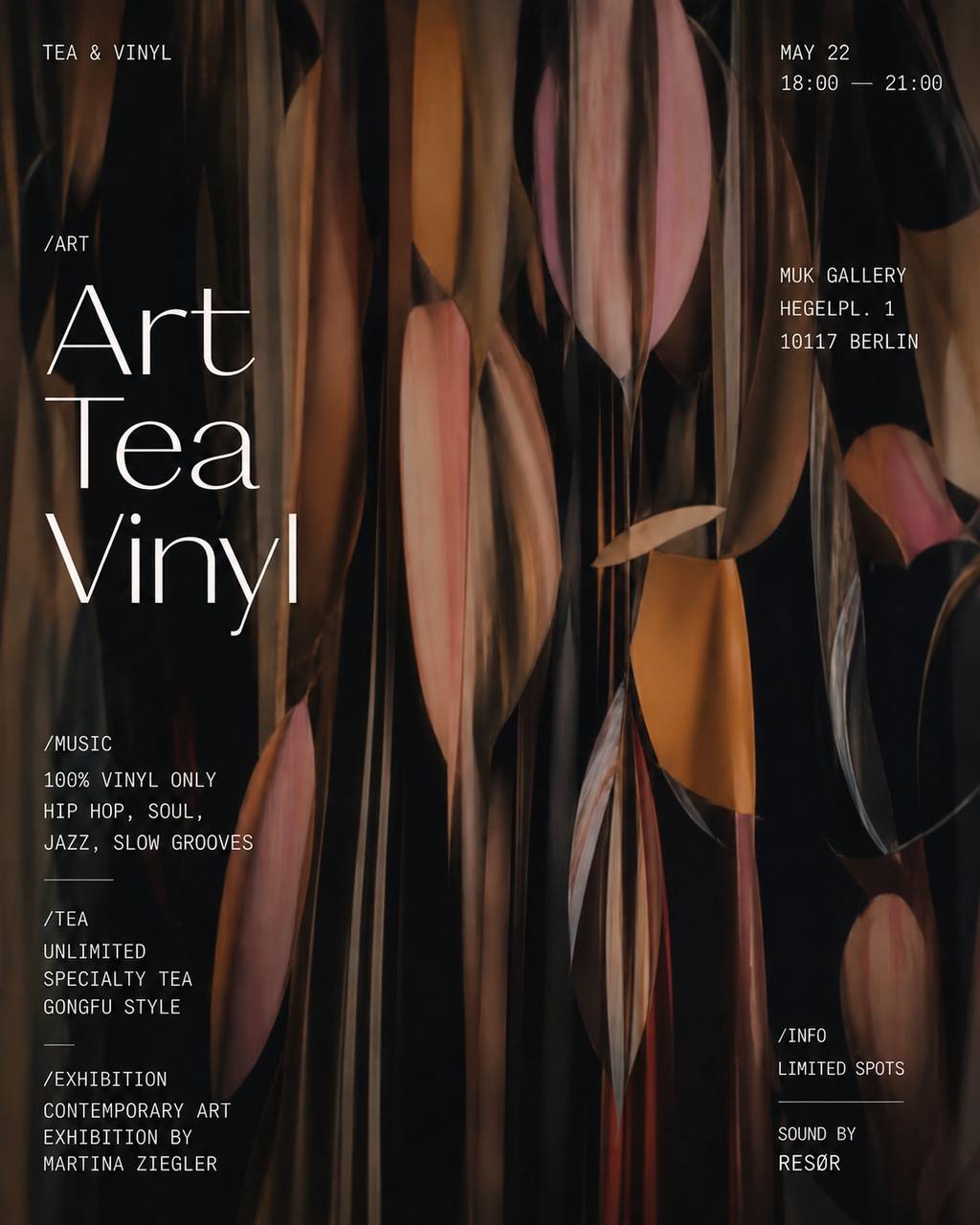 Art • Tea • Vinyl Night at MUK Gallery at TBA - MUK Gallery (Malte