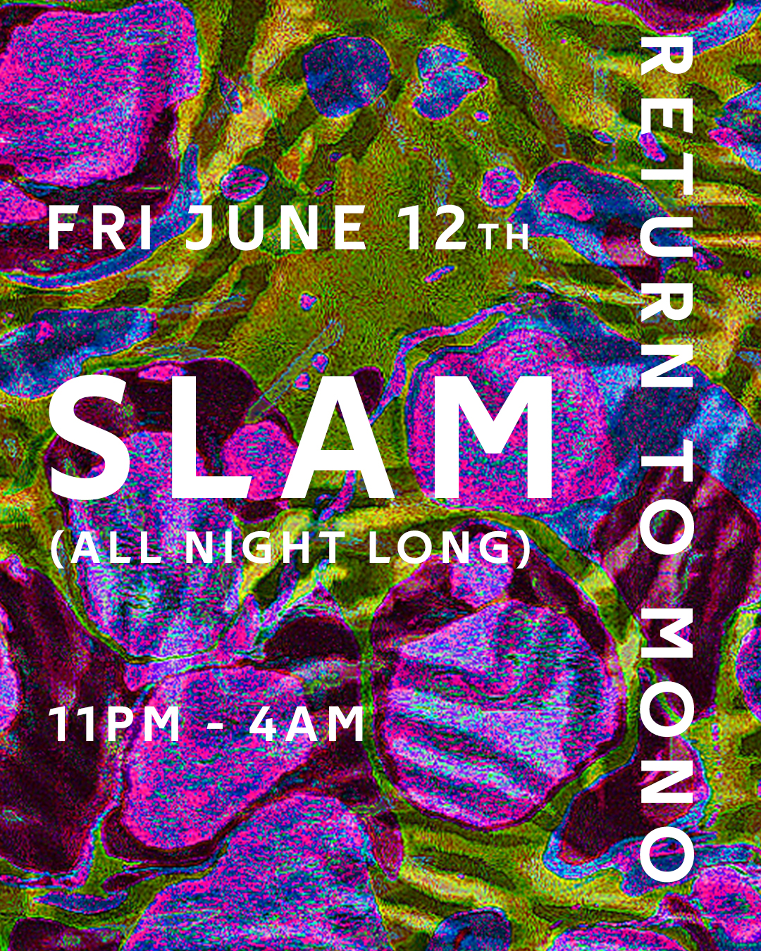 RTM: Slam (All Night Long) at Sub Club