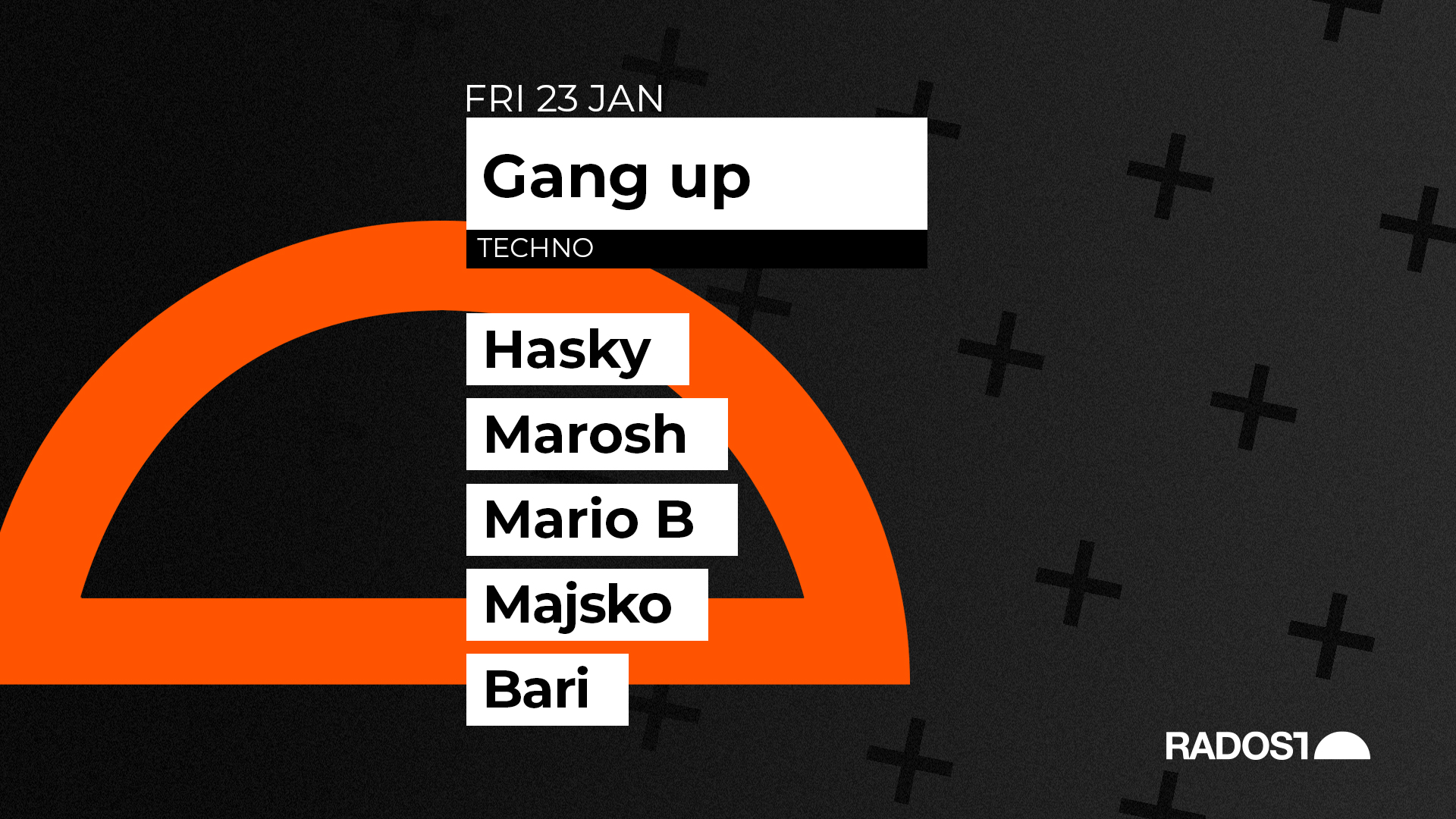 Gang Up w. HASKY - Majsko - BARI - MAROSH - Mario B