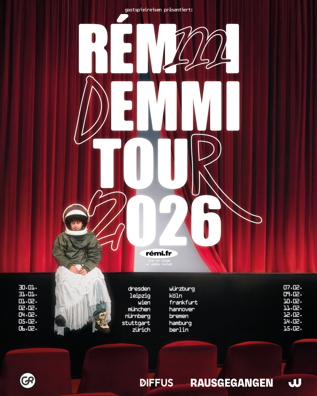 rémi.fr - RÈMMI DÈMMI Tour 2026 - Köln