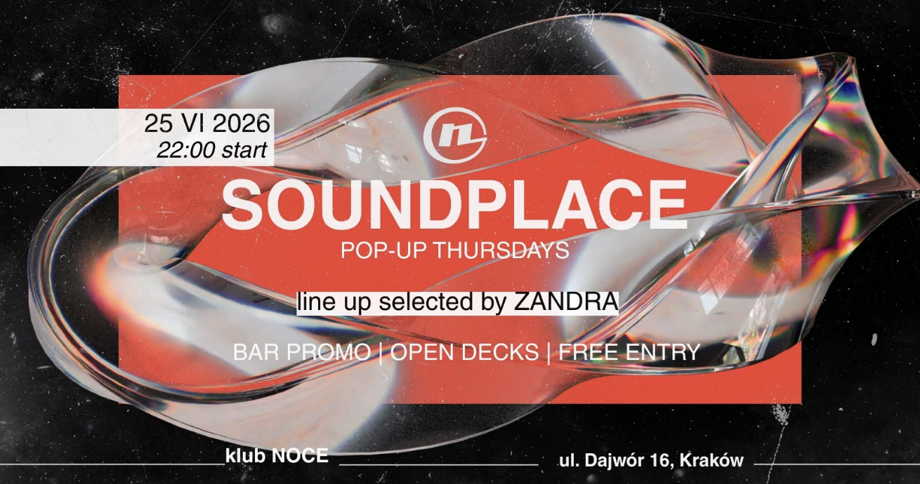 SOUNDPLACE - SOUND & BAR — Noce KRK, Krakow