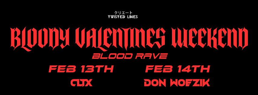 BLOOD RAVE FT Don Woezik at Underground Atlanta, Atlanta