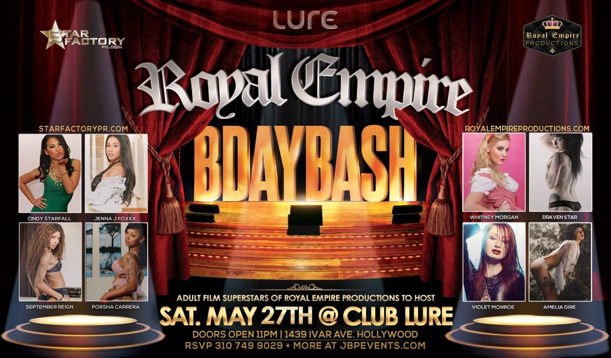 Royal Empire Productions Pornstar Party at Lure Hollywood, Los Angeles