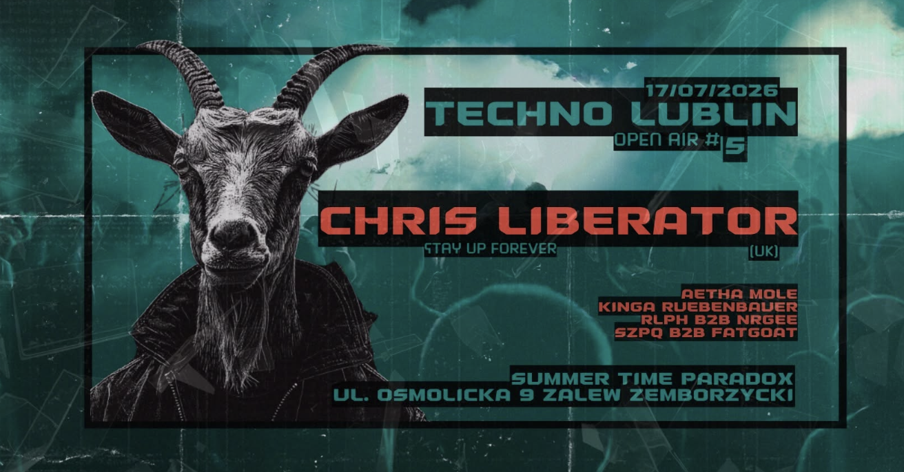 TECHNO LUBLIN OPEN AIR 2026 / ZALEW ZEMBORZYCKI — Paradox Summer Time, Люблин