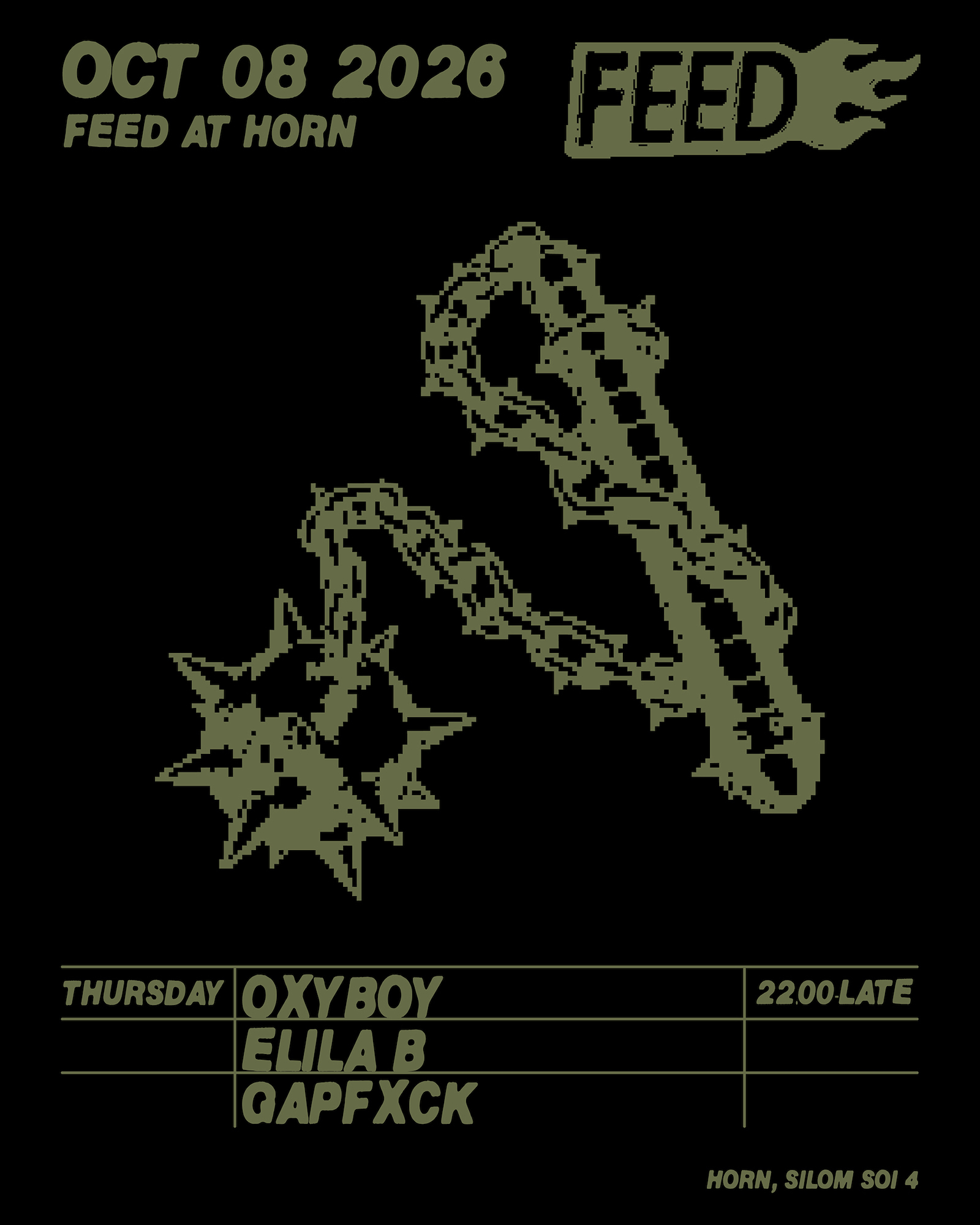 FEED with OXYBOY / Elila.b / GAPFXCK