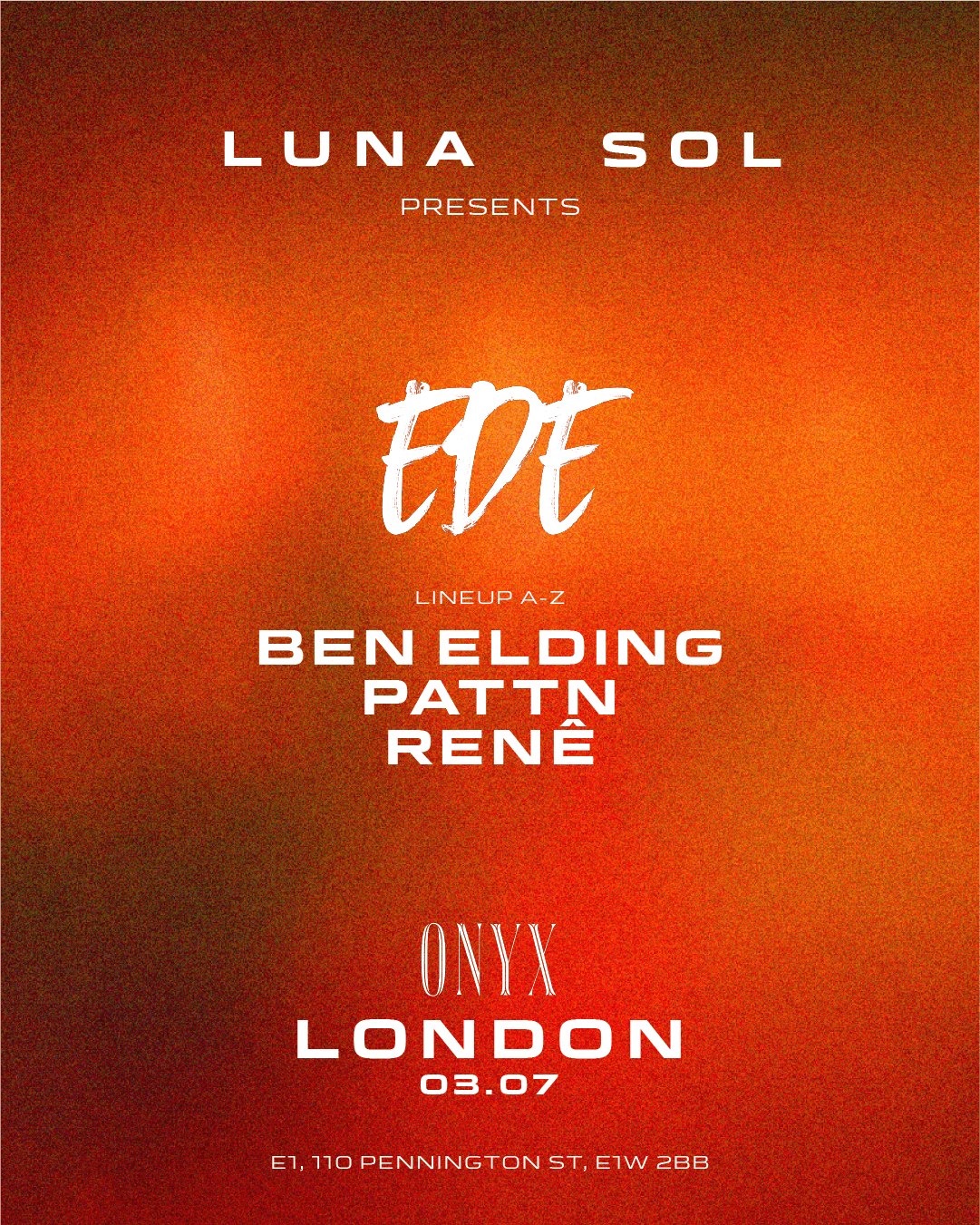 Luna Sol presents Ede