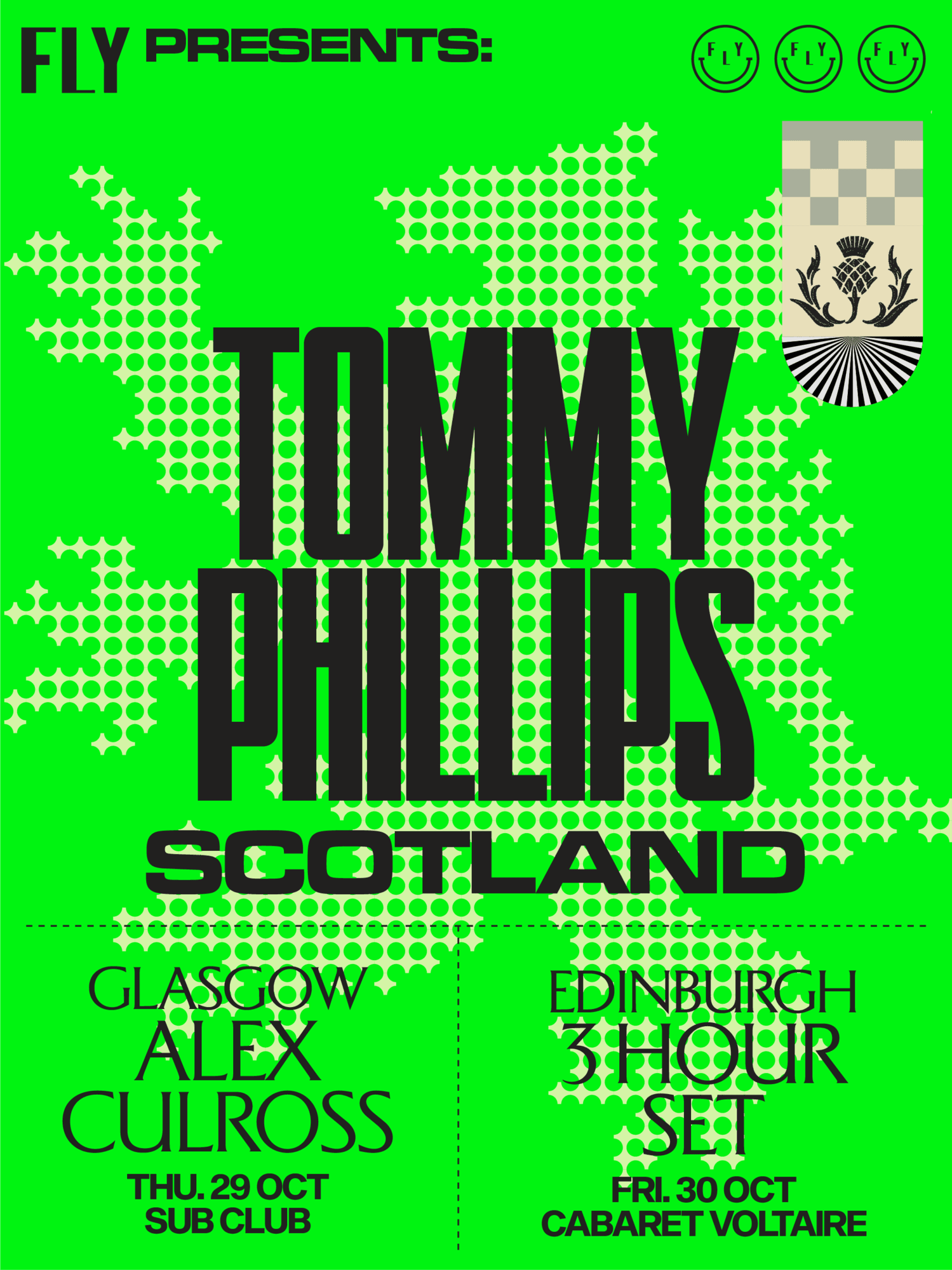 FLY - Tommy Phillips - Glasgow at Sub Club, Glasgow G1 4QD