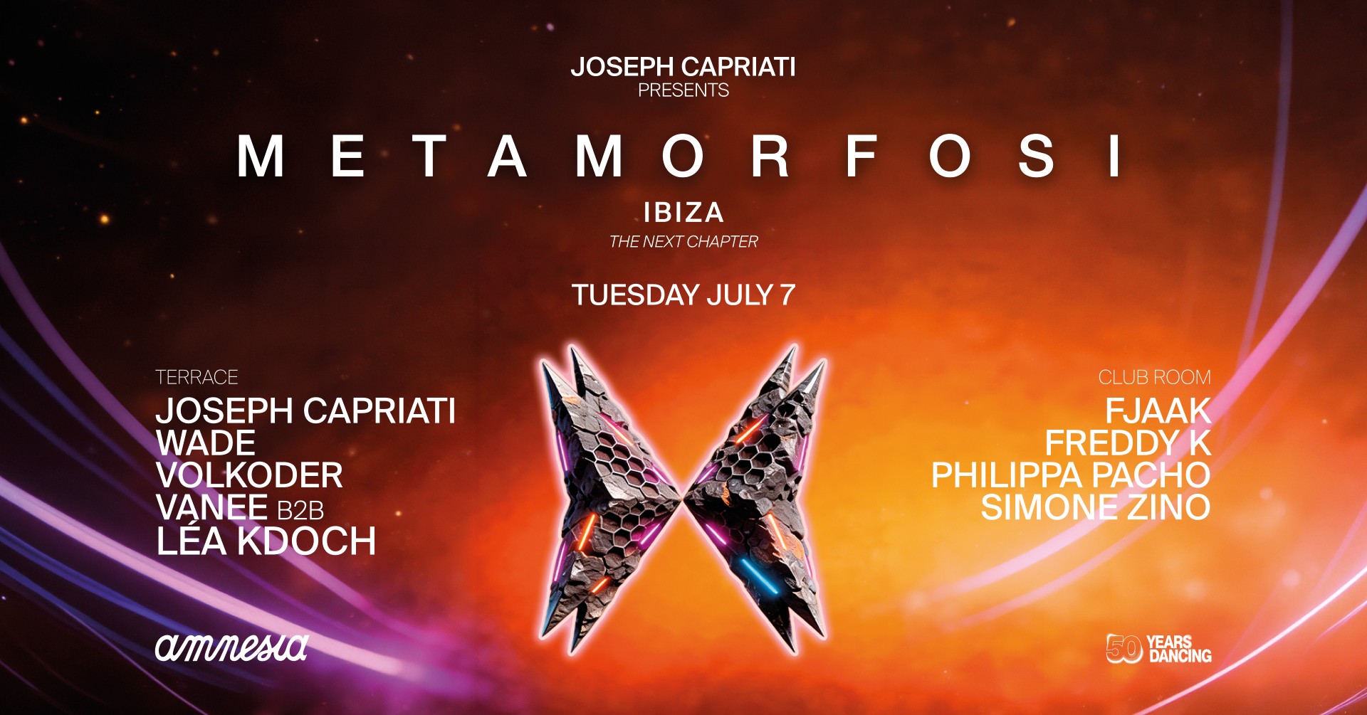Joseph Capriati presents Metamorfosi