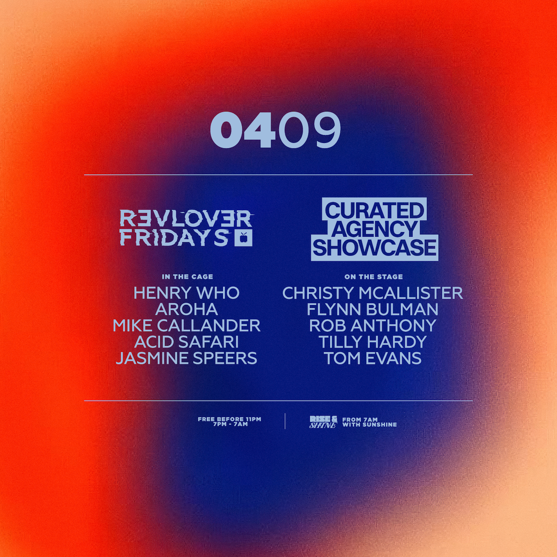 Curated x Revolver Fridays