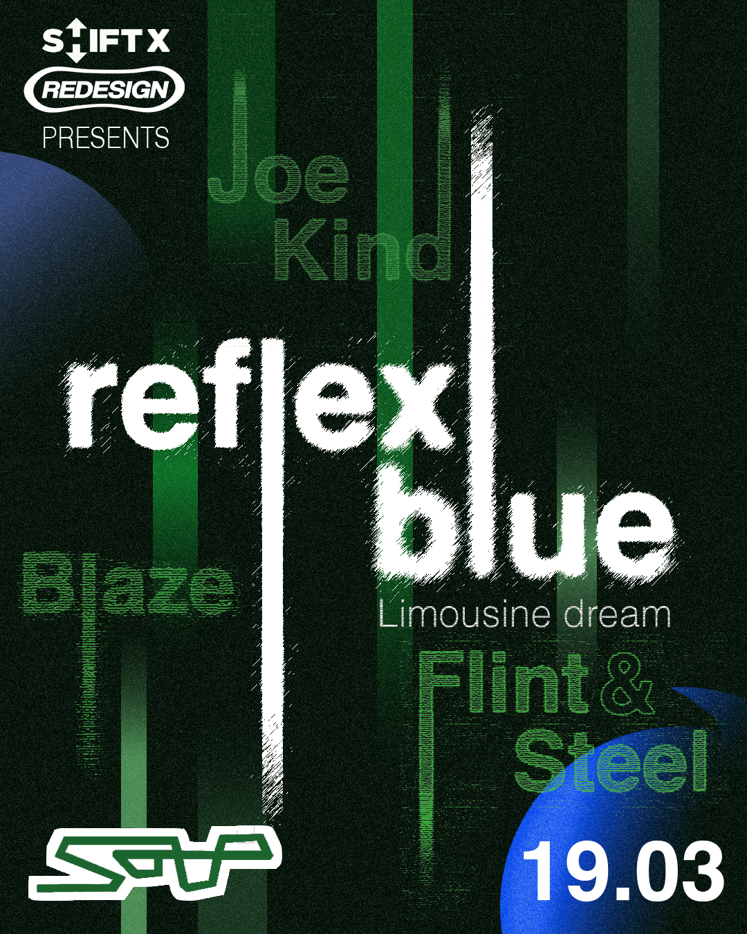 Redesign X SHIFT presents: Reflex Blue