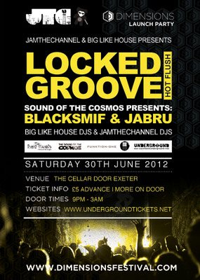 Dimensions Festival Exeter Launch Party with Locked Groove