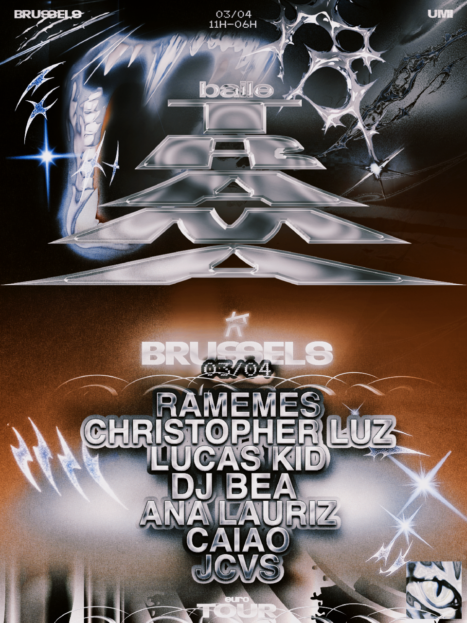 Baile TRAMA: RAMEMES & Christopher Luz