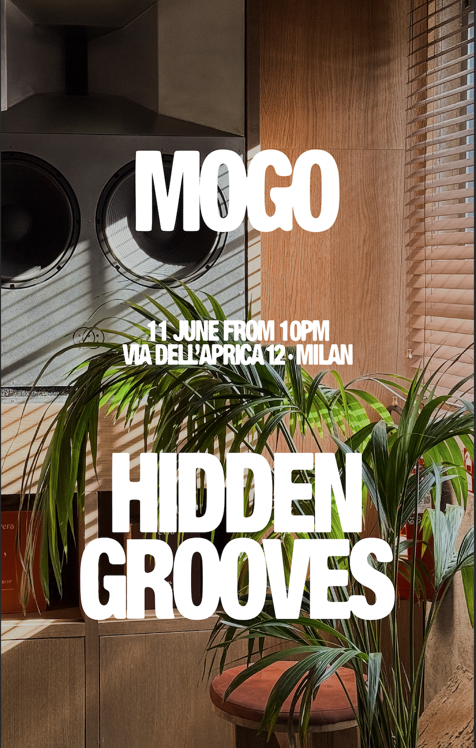 Hidden Grooves @ MOGO (Free Entry)