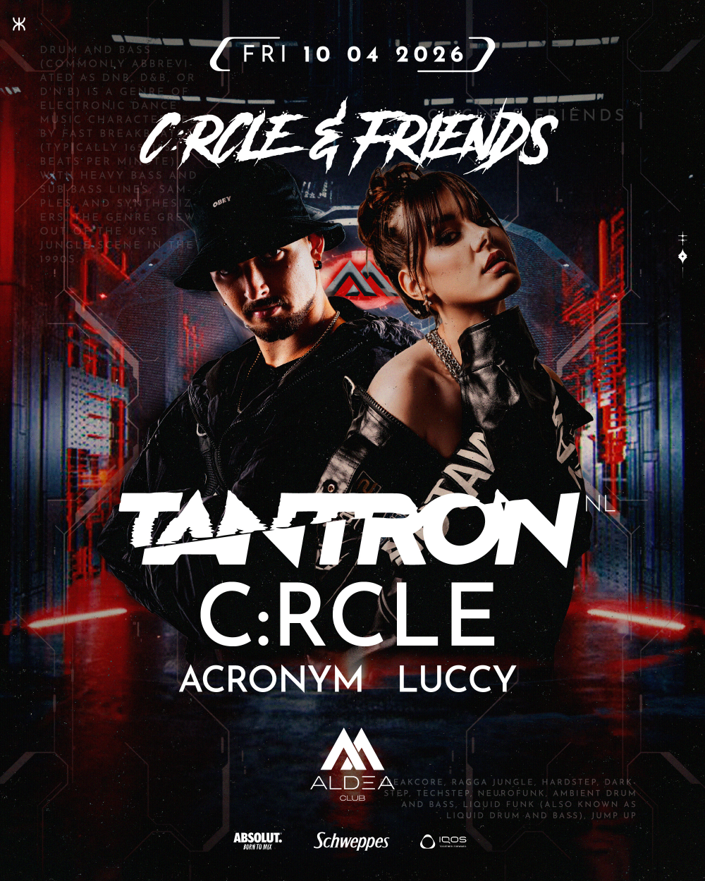 C:rcle & Friends w. Tantron, C:rcle, Acronym & Luccy