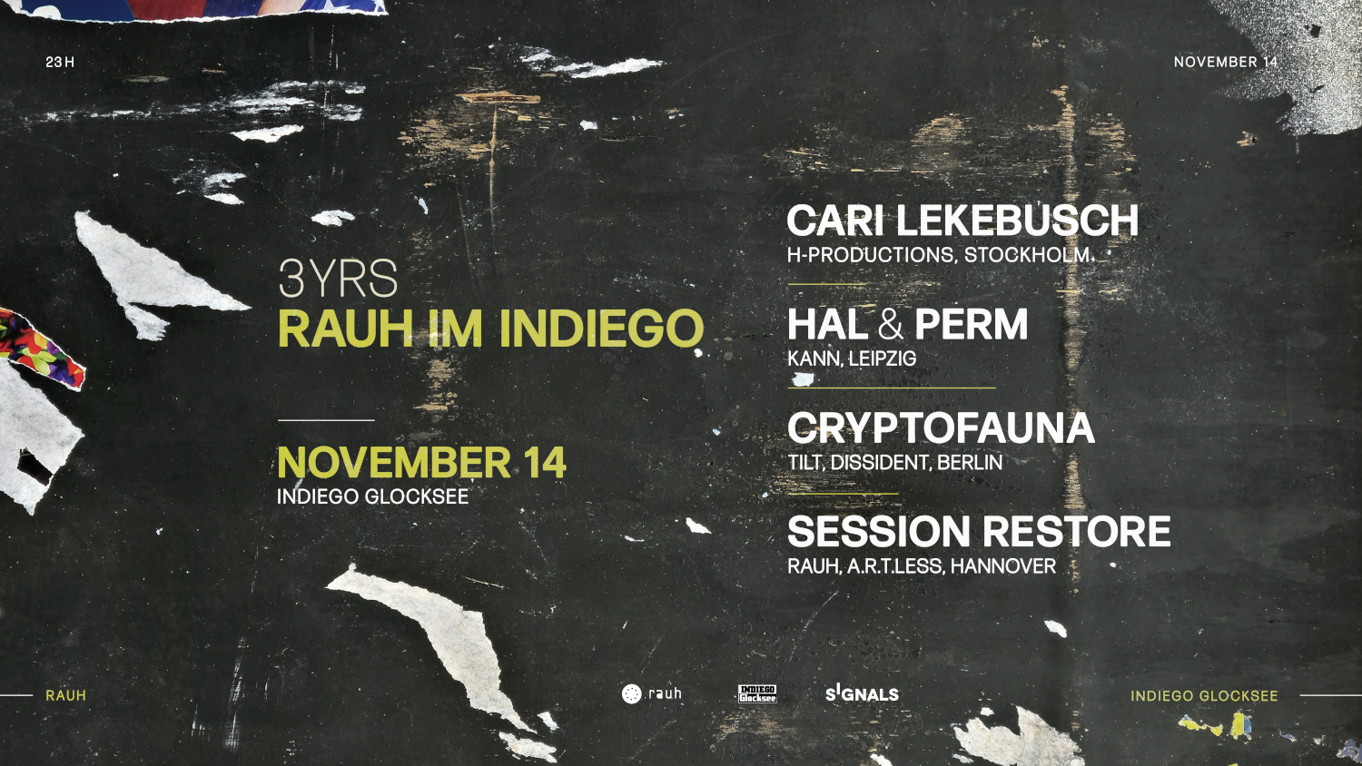 3YRS - RAUH IM INDIEGO
