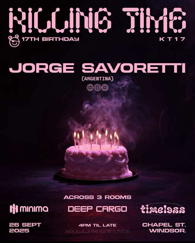 Jorge Savoretti (ARG) - Killing Time's 17th anniversary