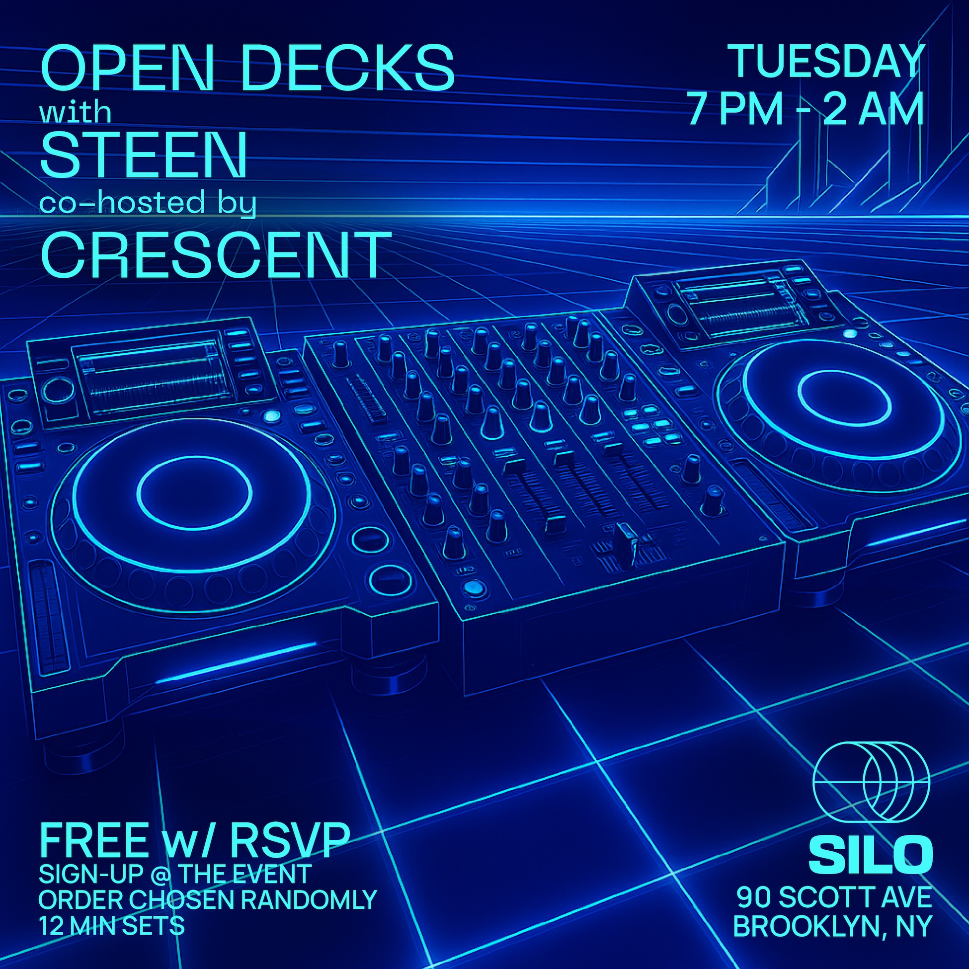 Open Decks with STEEN & Crescent