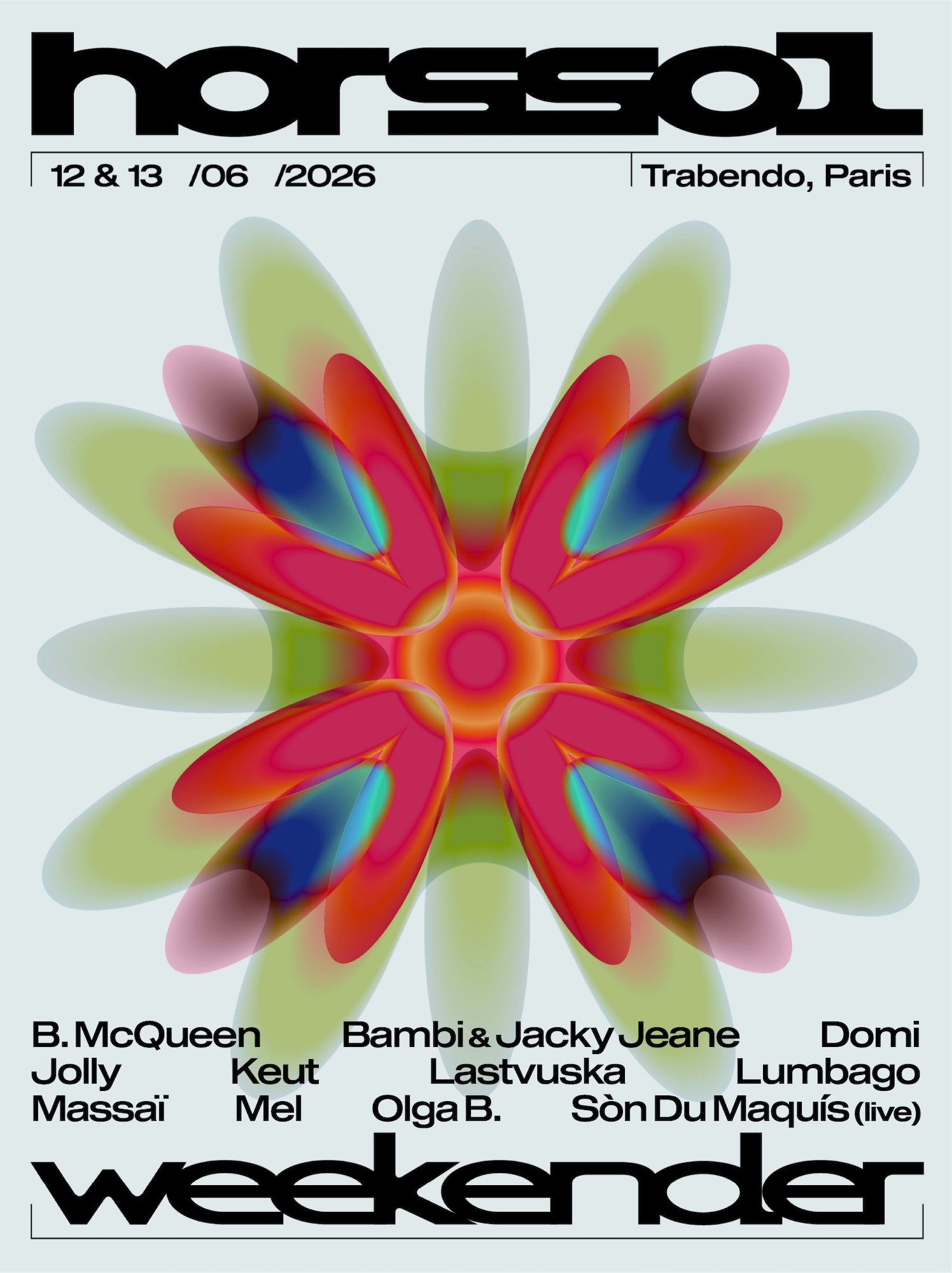 HORS-SOL [weekender]: 12 & 13 June