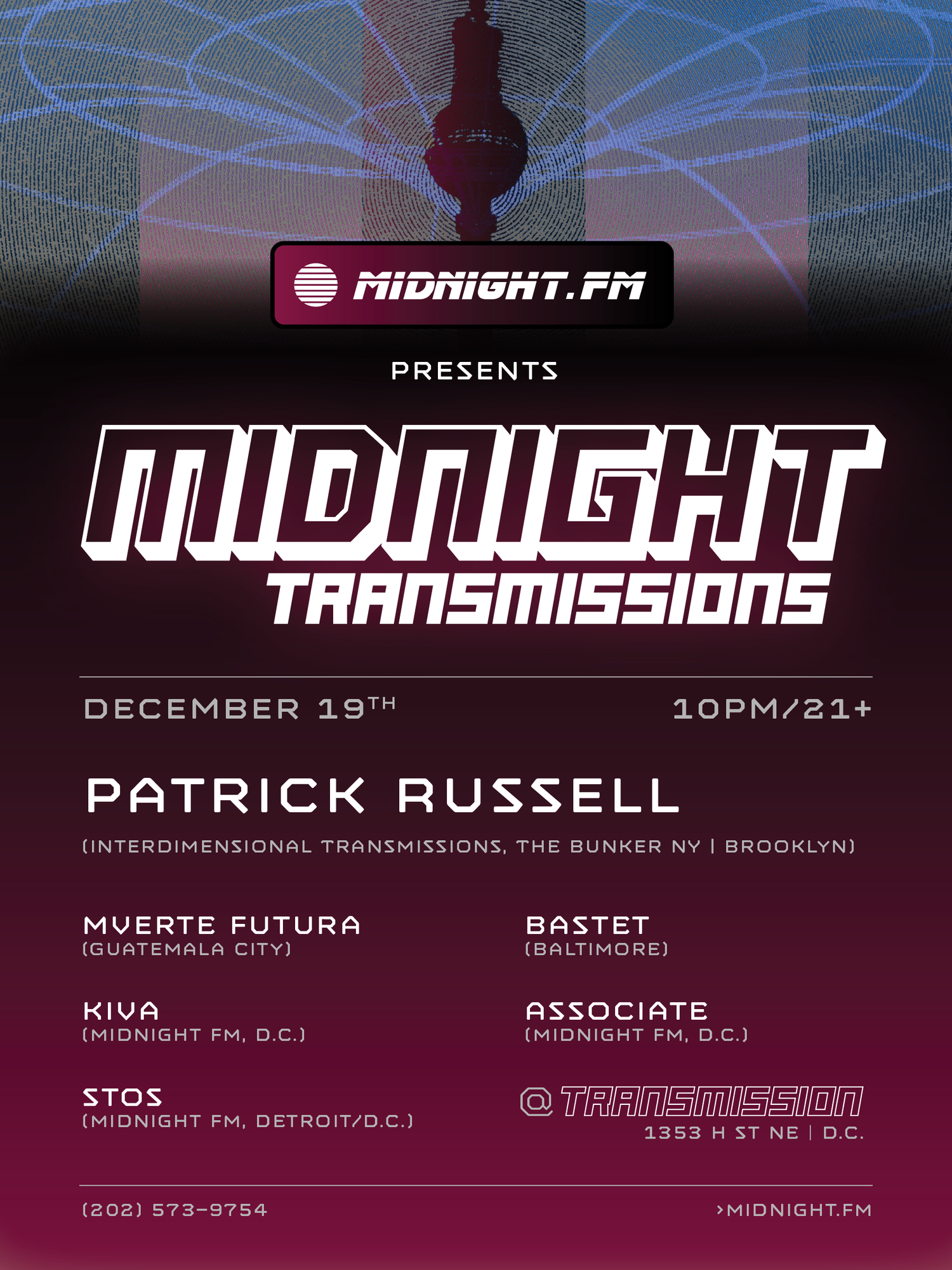 Midnight Transmissions: Patrick Russell