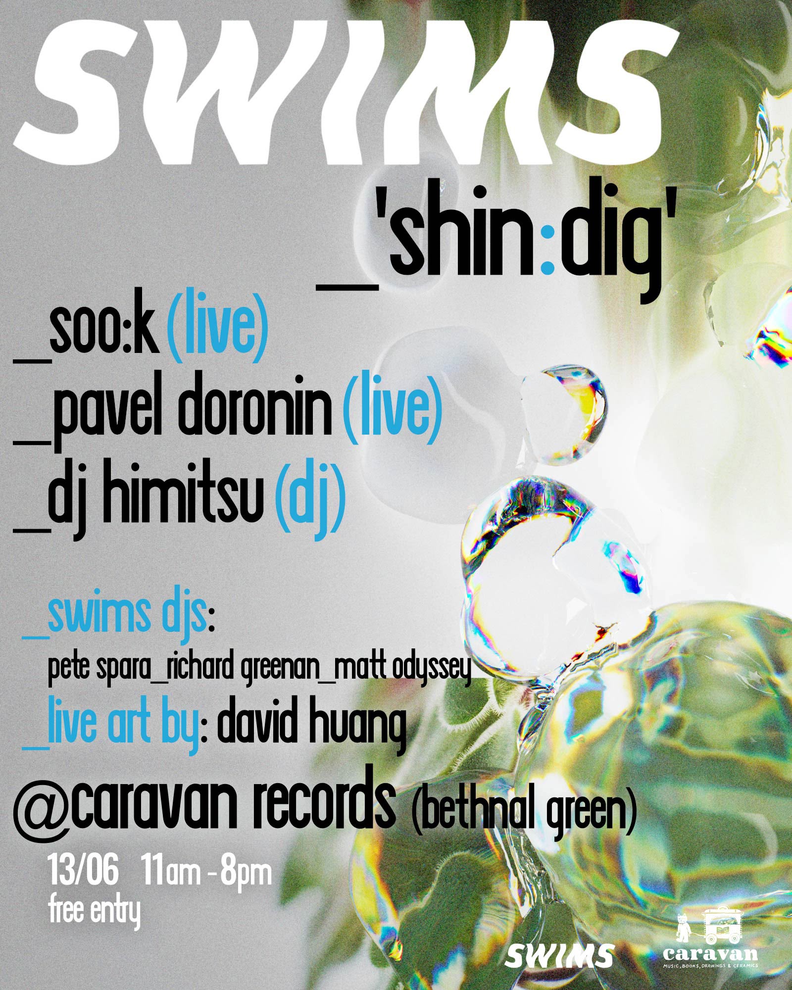 SWIMS Shin:dig [live ambient & experimental]