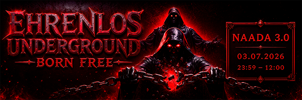 NAADA invites EHRENLOS UNDERGROUND