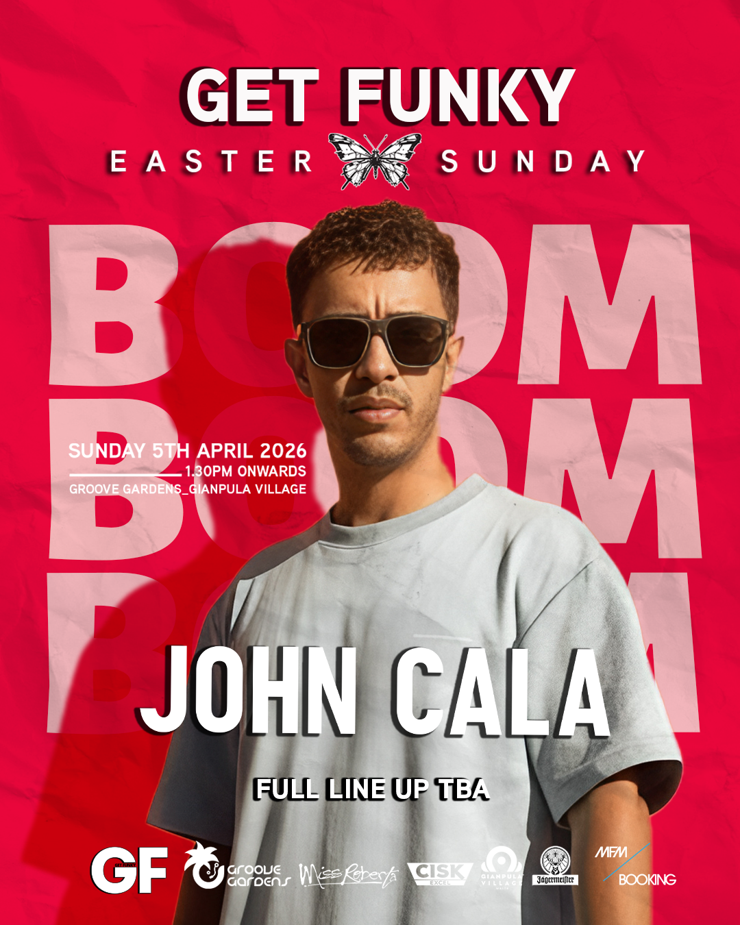 GET FUNKY EASTER SUNDAY W/ John Cala in Malta