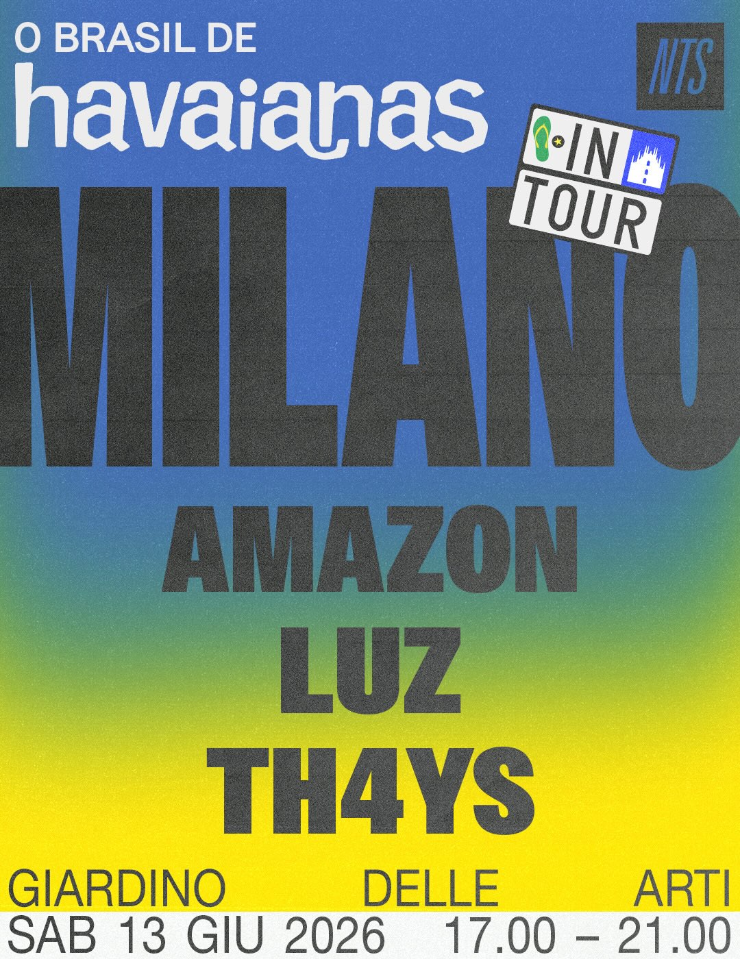 O BRASIL DE Havaianas with NTS Radio pres. Amazon, LUZ, TH4YS