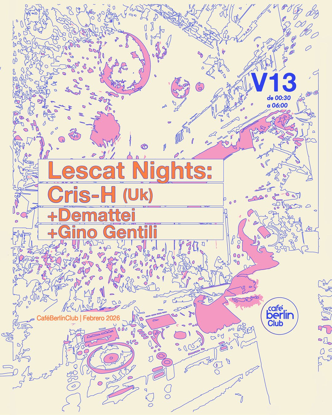 Lescat · Cris-H + Nico Demattei + GINO GENTILI