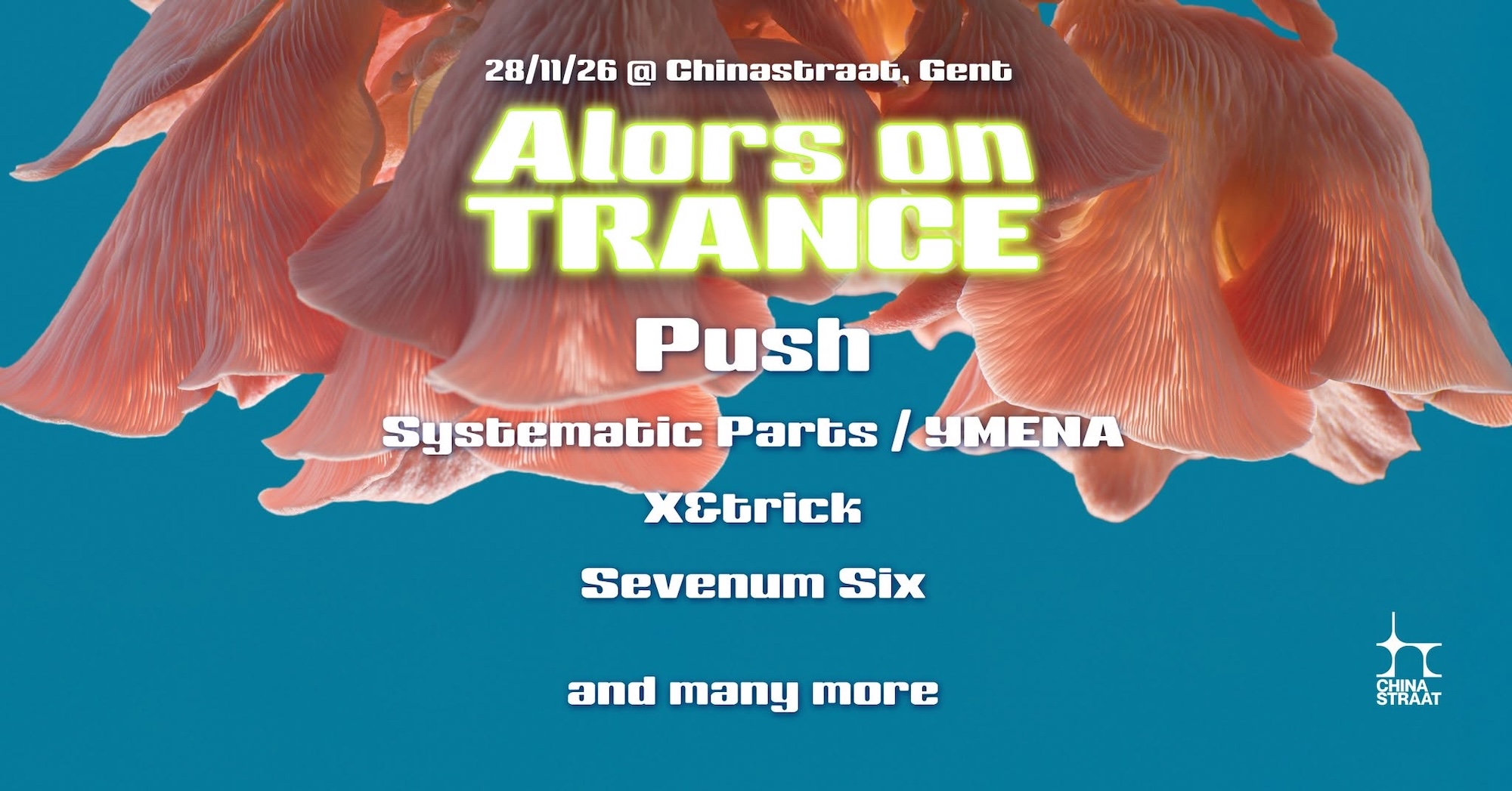 ALORS ON TRANCE flyer ALORS ON TRANCE flyer