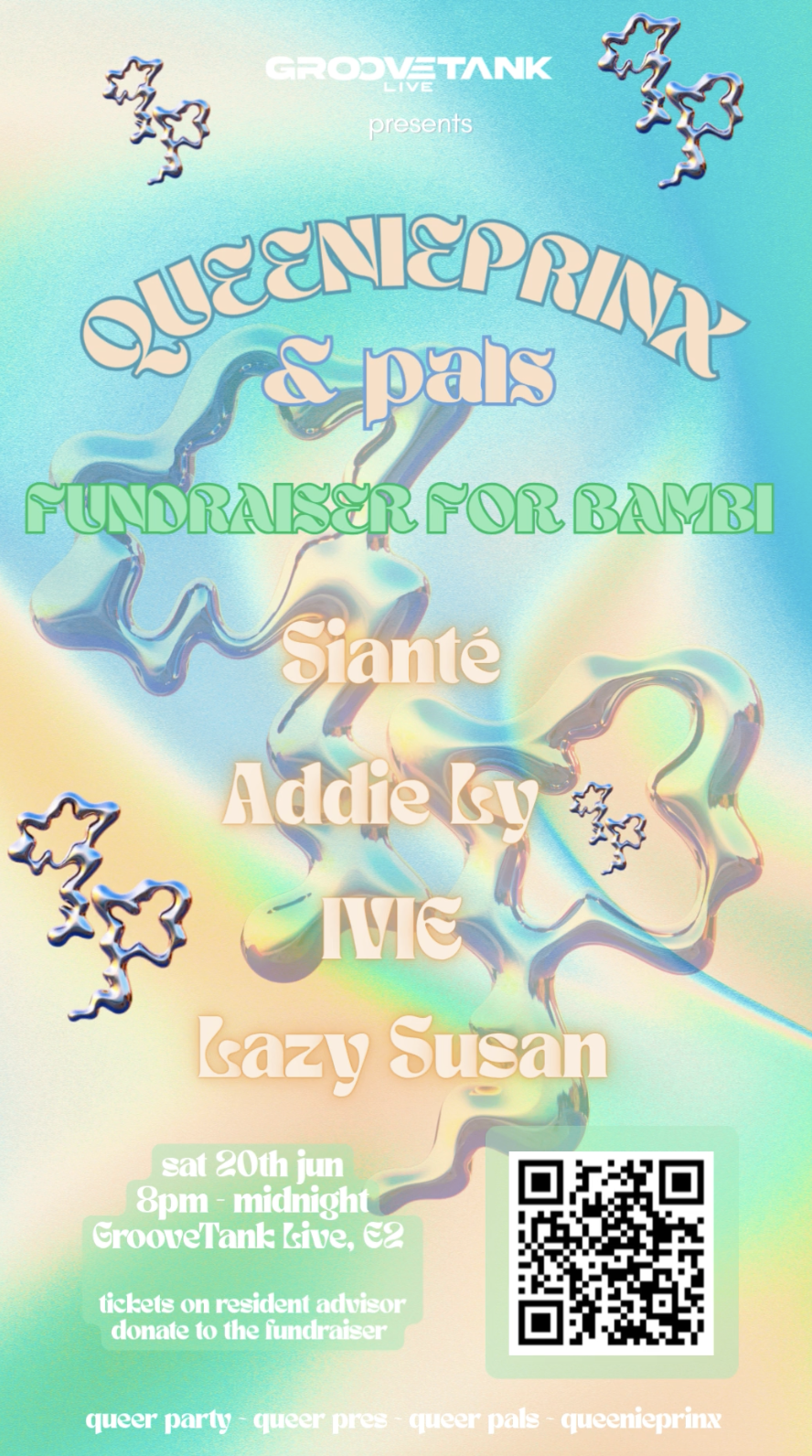 QUEENIEPRINX&pals FUNDRAISER FOR BAMBI