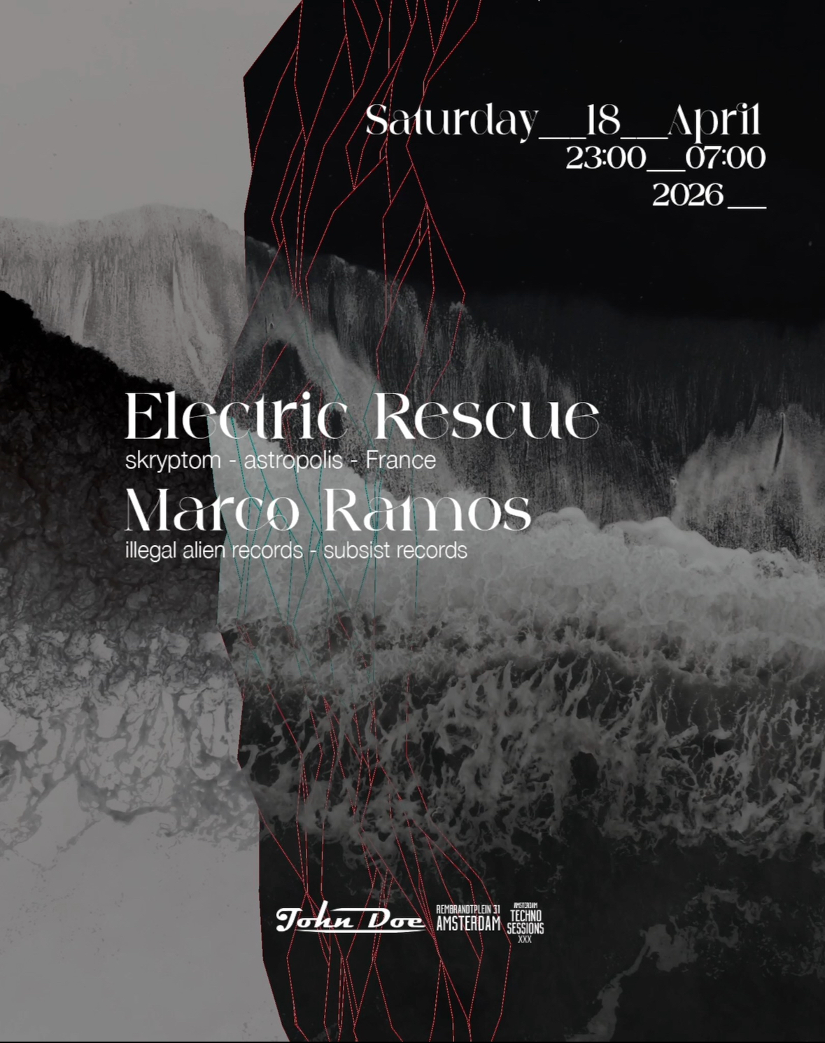Amsterdam Techno Sessions with Electric Rescue (Skryptöm - Möd3rn) FR
