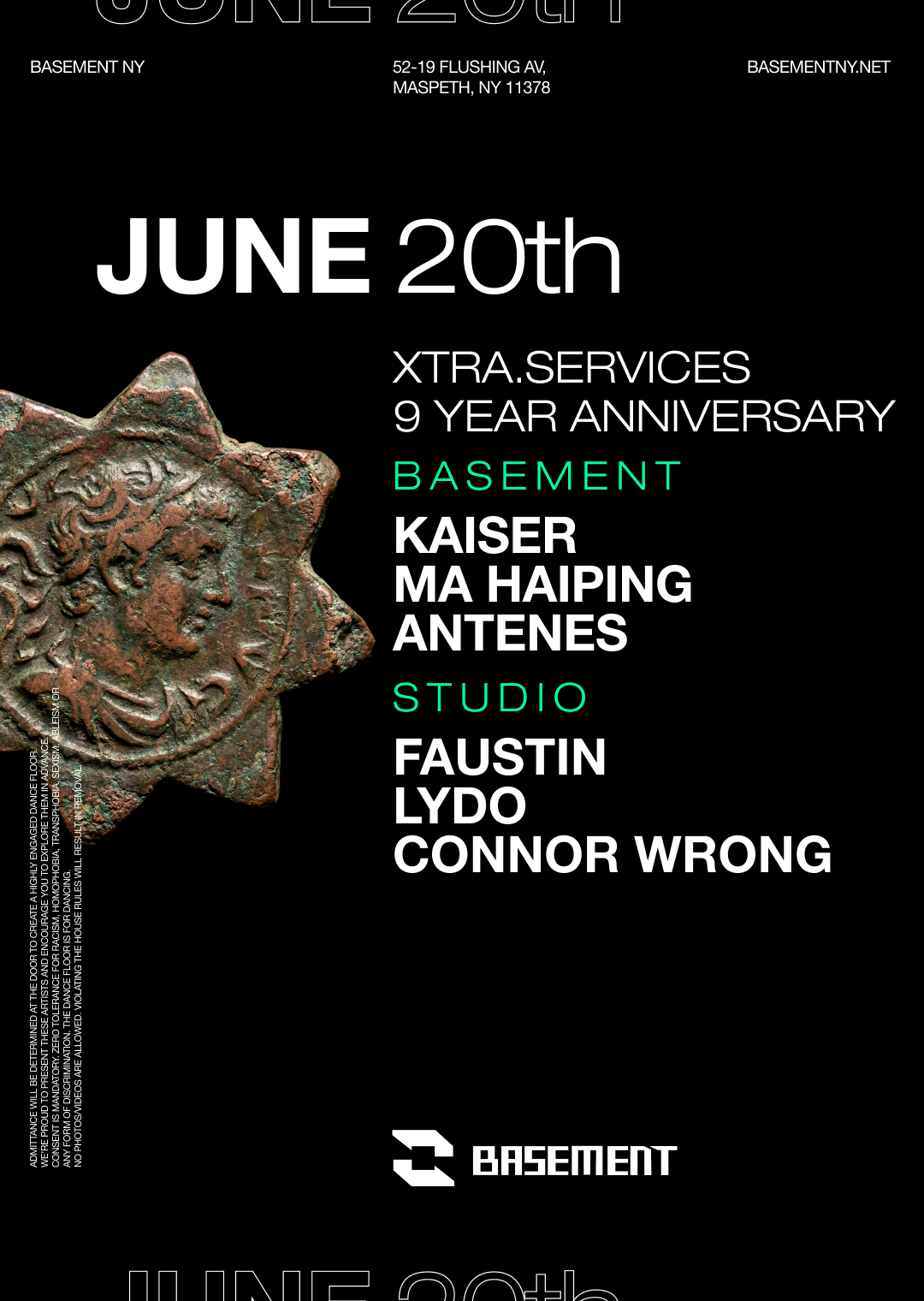 X-TRA.SERVICES: Kaiser / Ma Haiping / Antenes / Faustin / LYDO / Connor Wrong