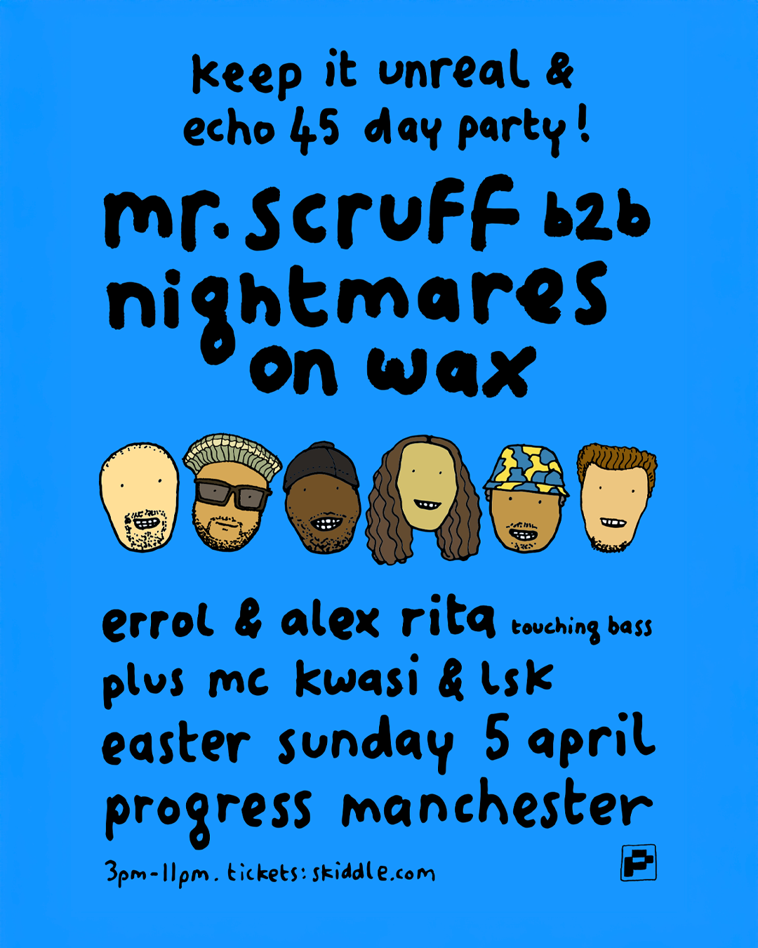 Keep It Unreal & Echo 45 - Mr Scruff b2b Nightmares on Wax