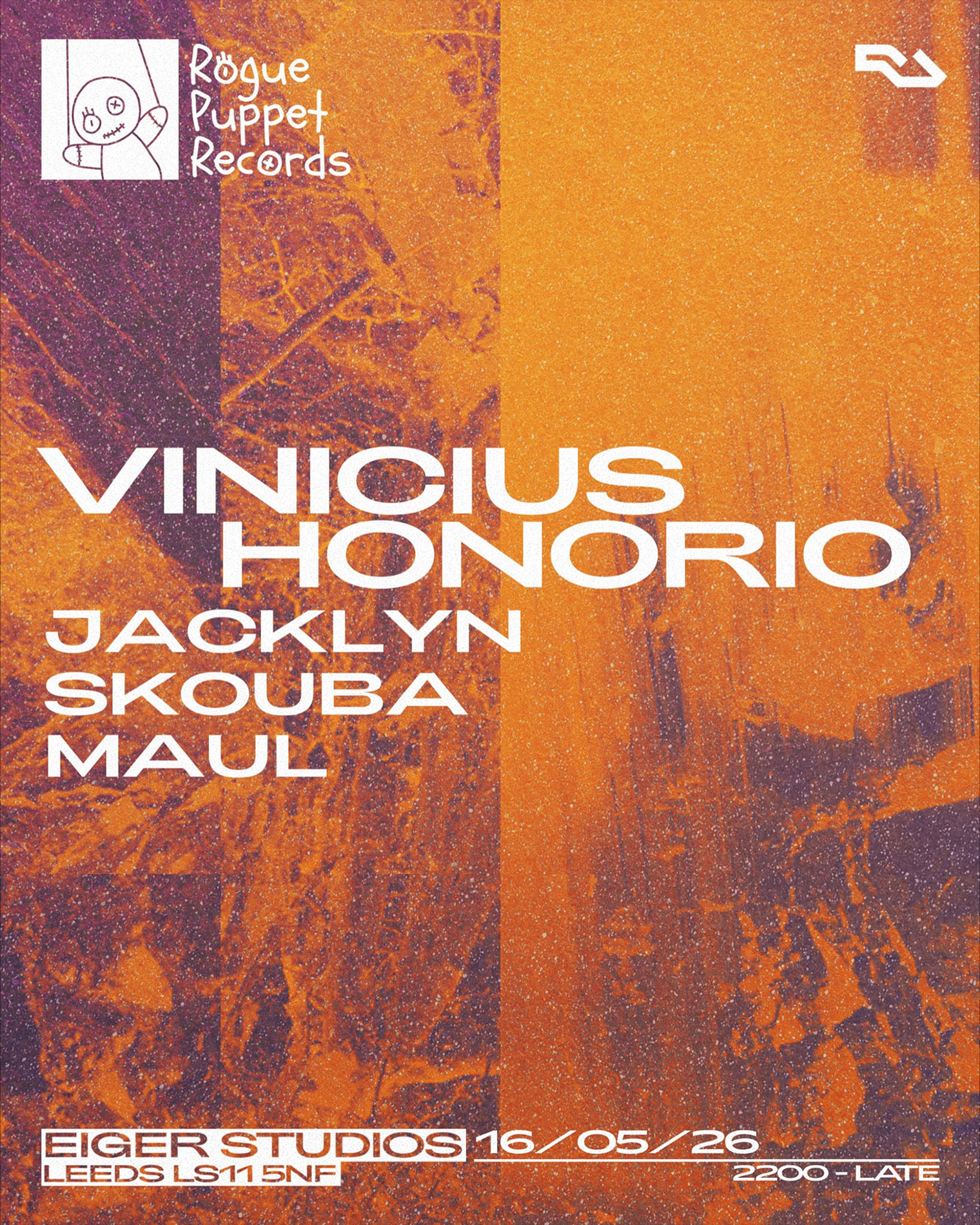 ROGUE PUPPET presents: Vinicius Honorio & Jacklyn