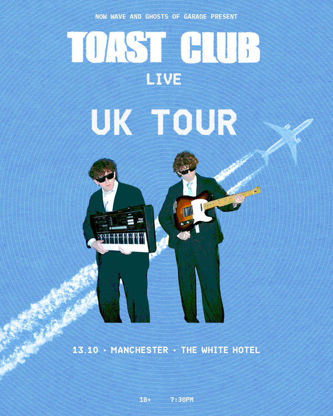 Toast Club at The White Hotel, Dickinson Street Salford M3 7LW