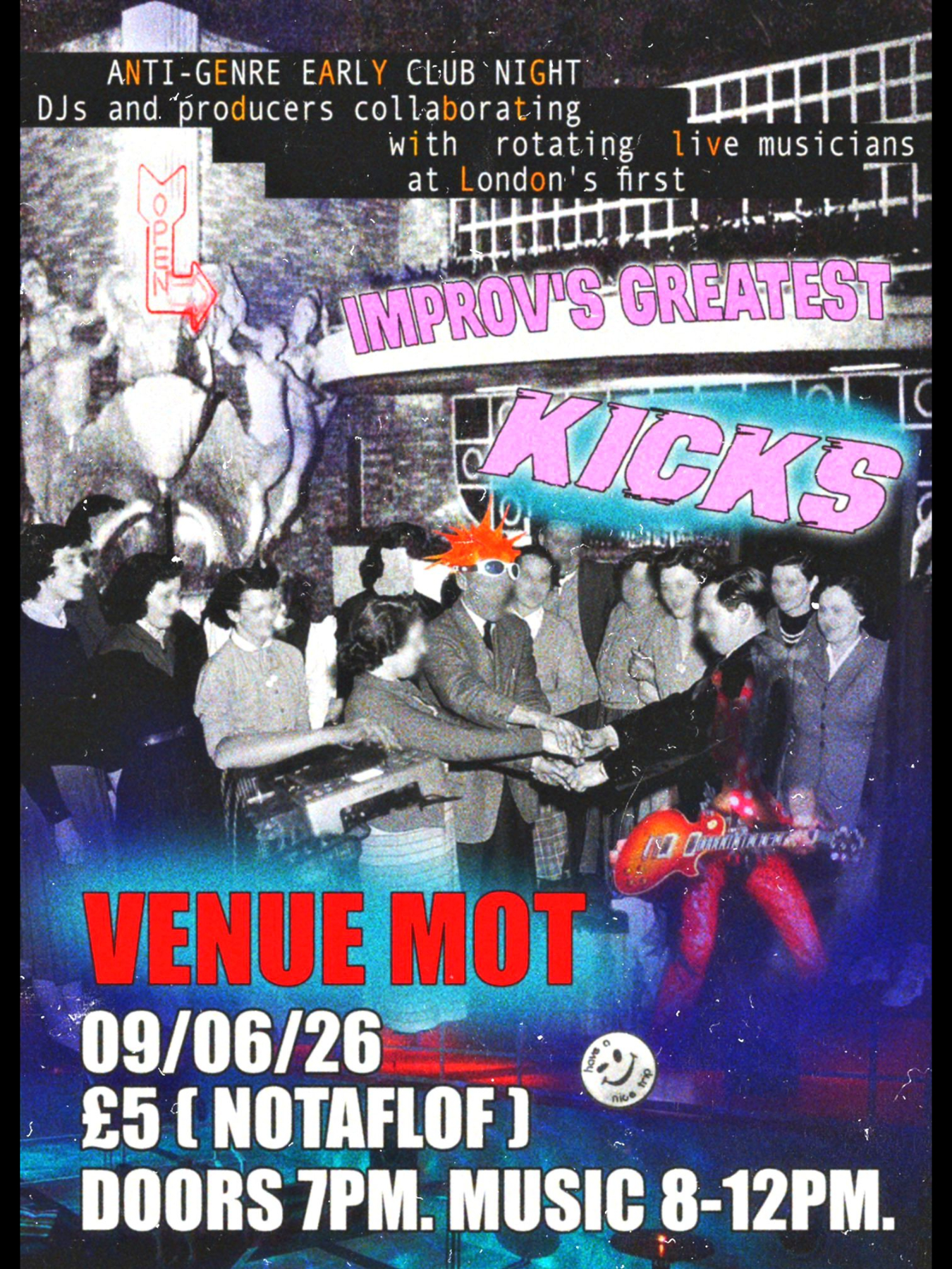 IMPROV's GREATEST KICKS ! at Venue Mot