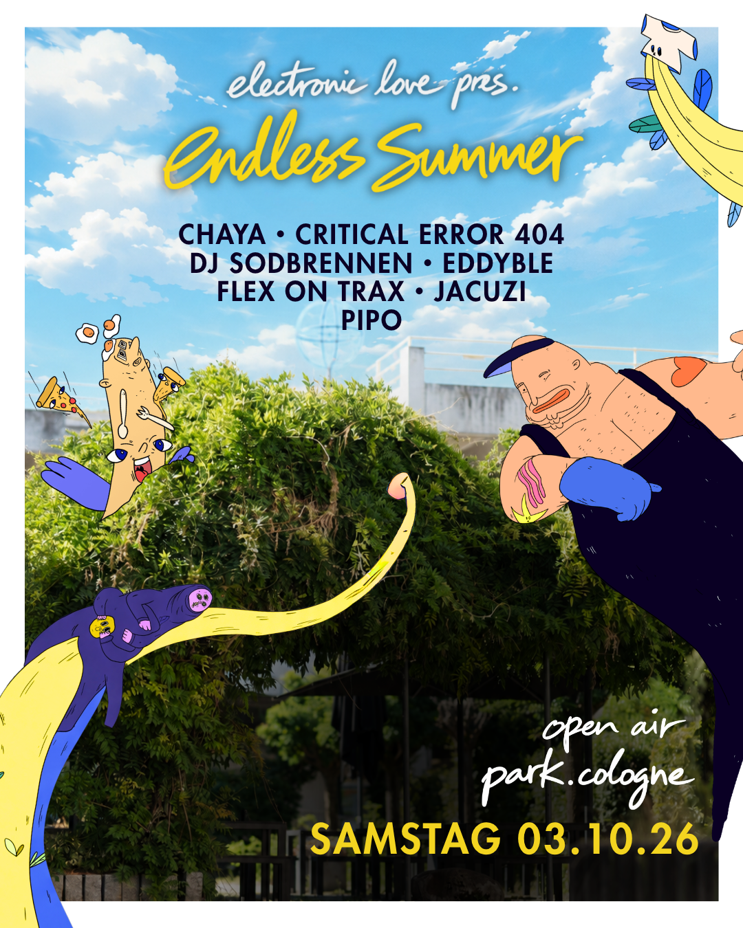 DAYTIME OPEN AIR * electronic love pres. ENDLESS SUMMER